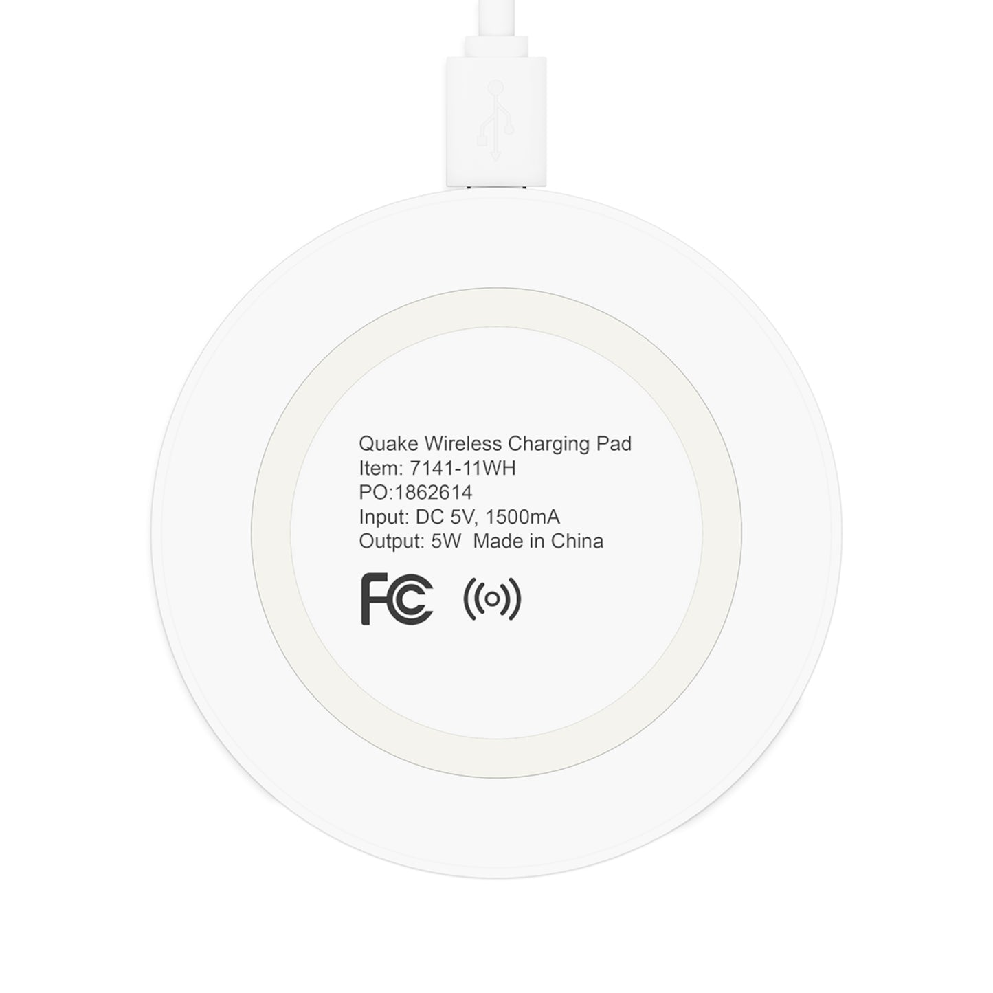 GTG Badge Logo Quake Wireless Charging Pad