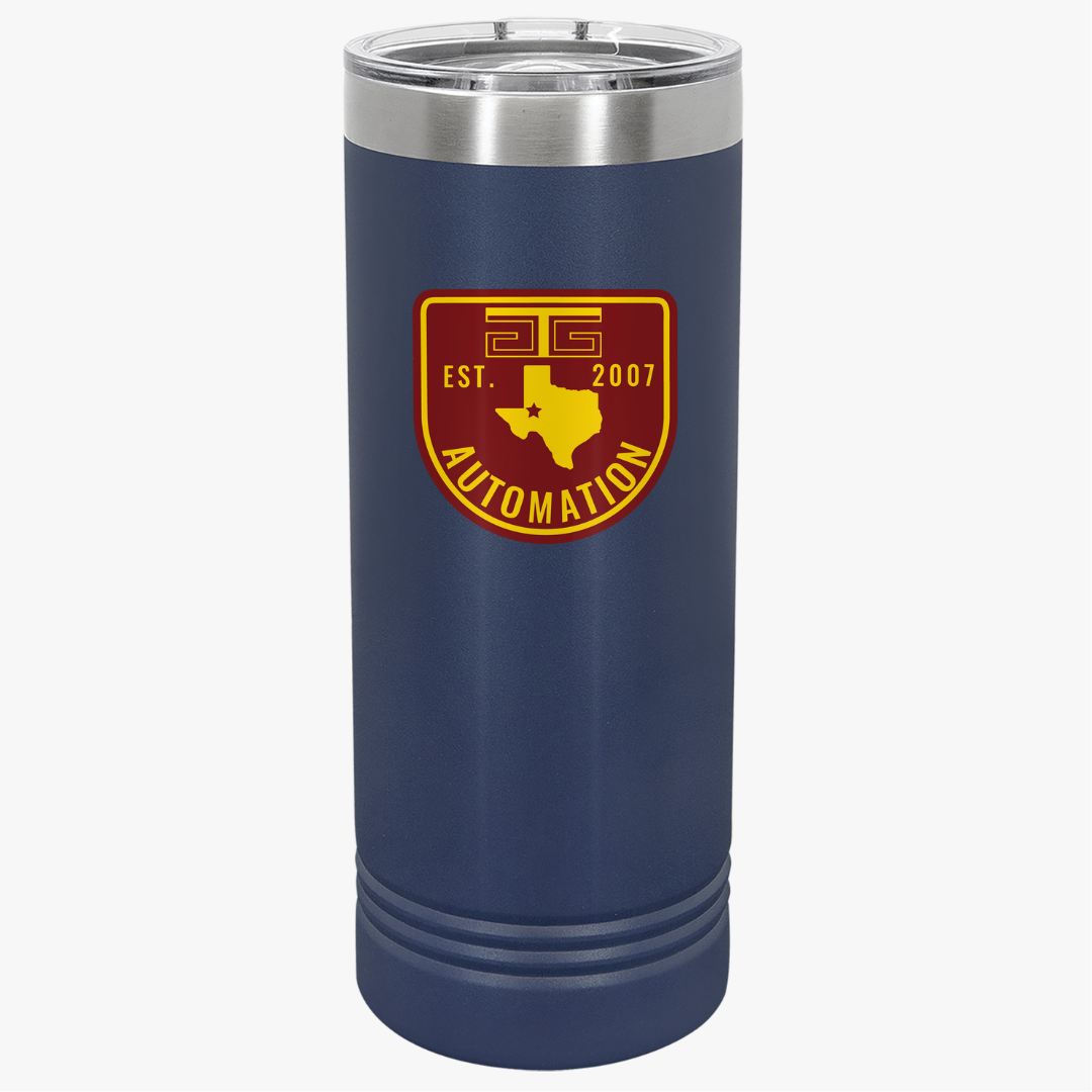 GTG Badge Logo Skinny Tumbler, 22oz