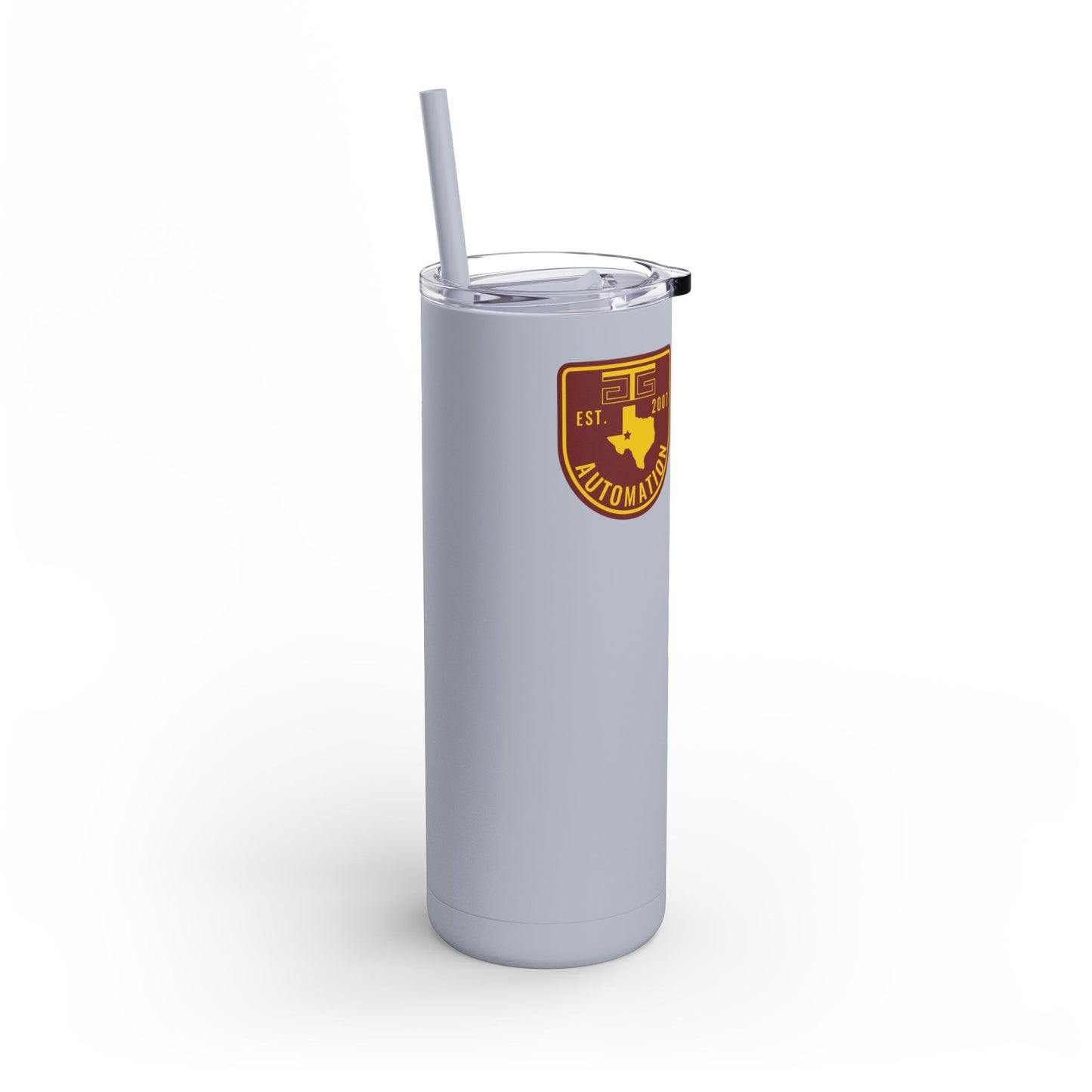 GTG Badge Logo Maars Maker Skinny Matte Tumbler, 20oz