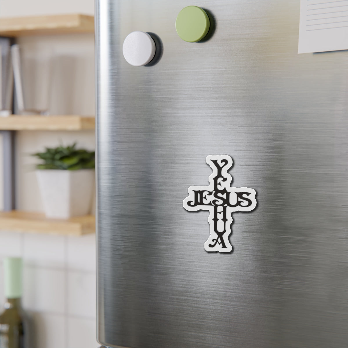 WYCD Cross Die-Cut Magnets