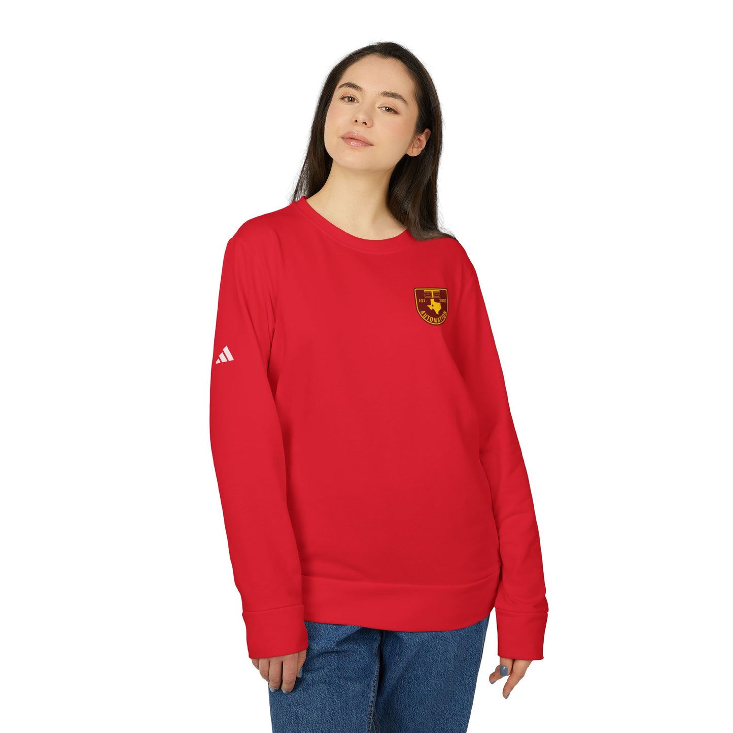 GTG Badge Logo adidas Unisex Fleece Crewneck Sweatshirt