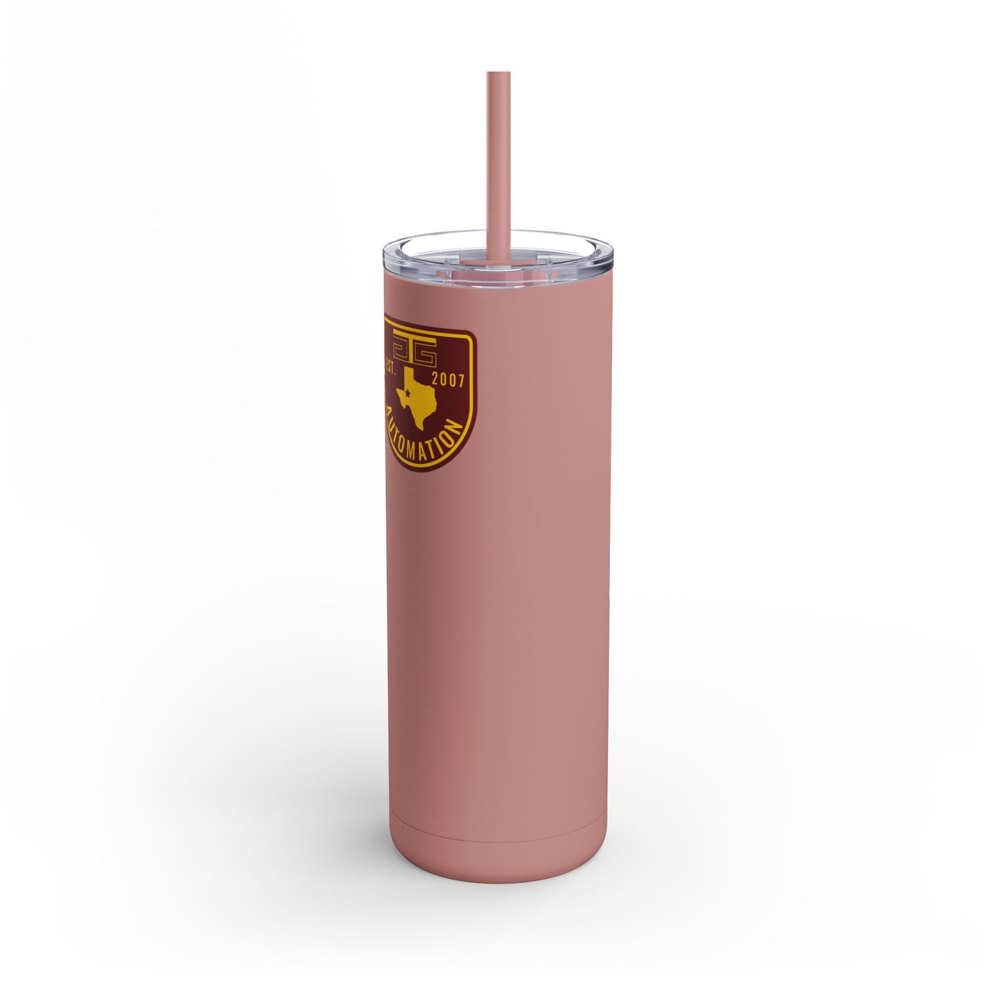 GTG Badge Logo Maars Maker Skinny Matte Tumbler, 20oz