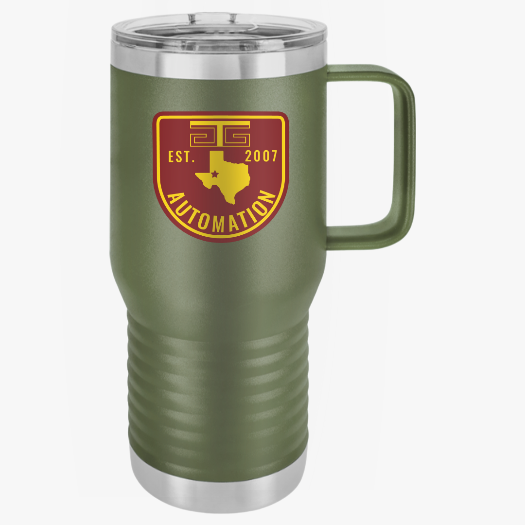 GTG Badge Logo Travel Mug, 20oz