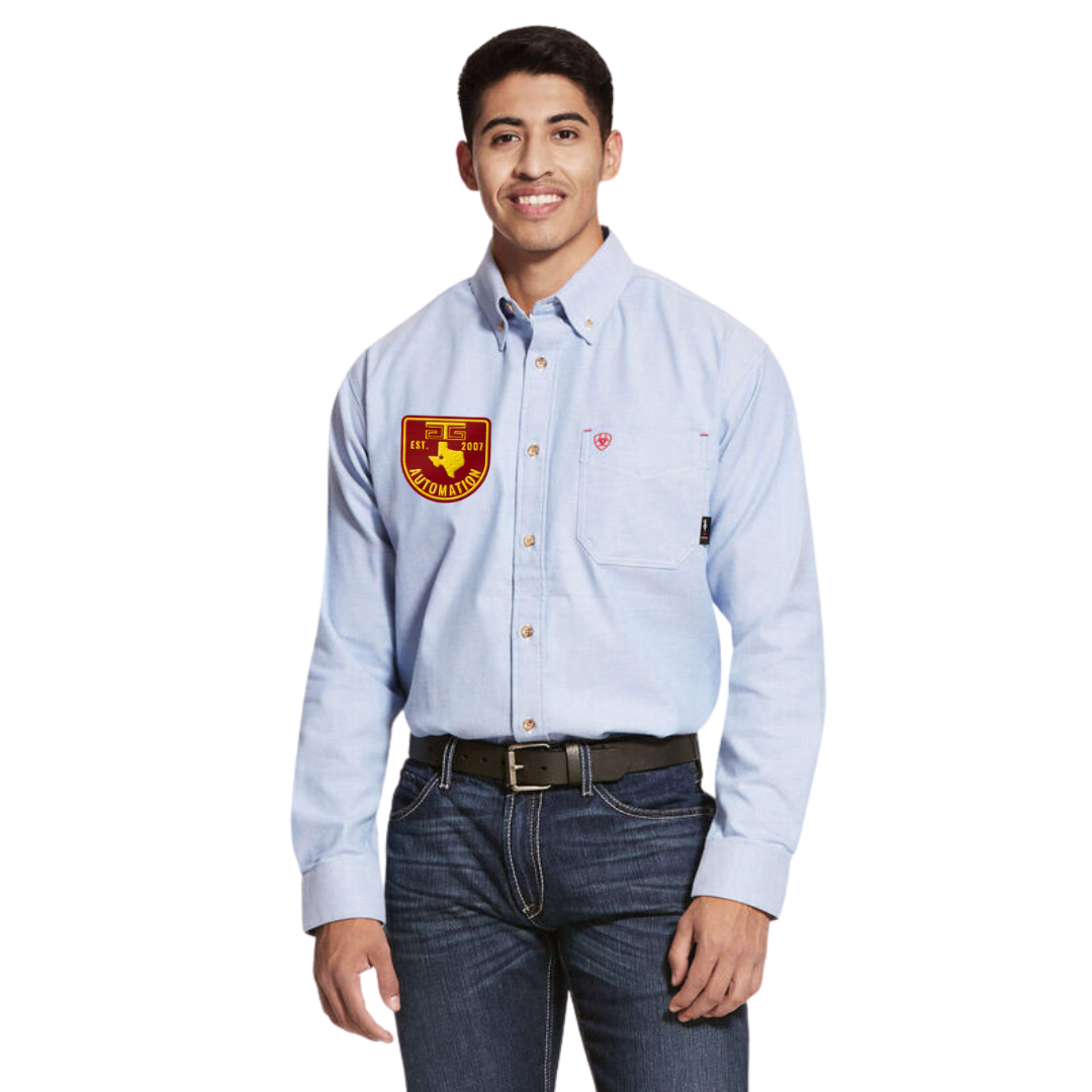 FR Solid Twill DuraStretch Work Shirt