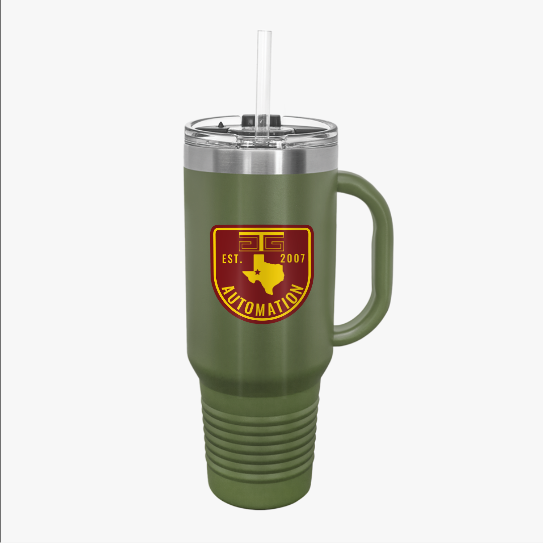 GTG Badge Logo Insulated Travel Mug, 40oz