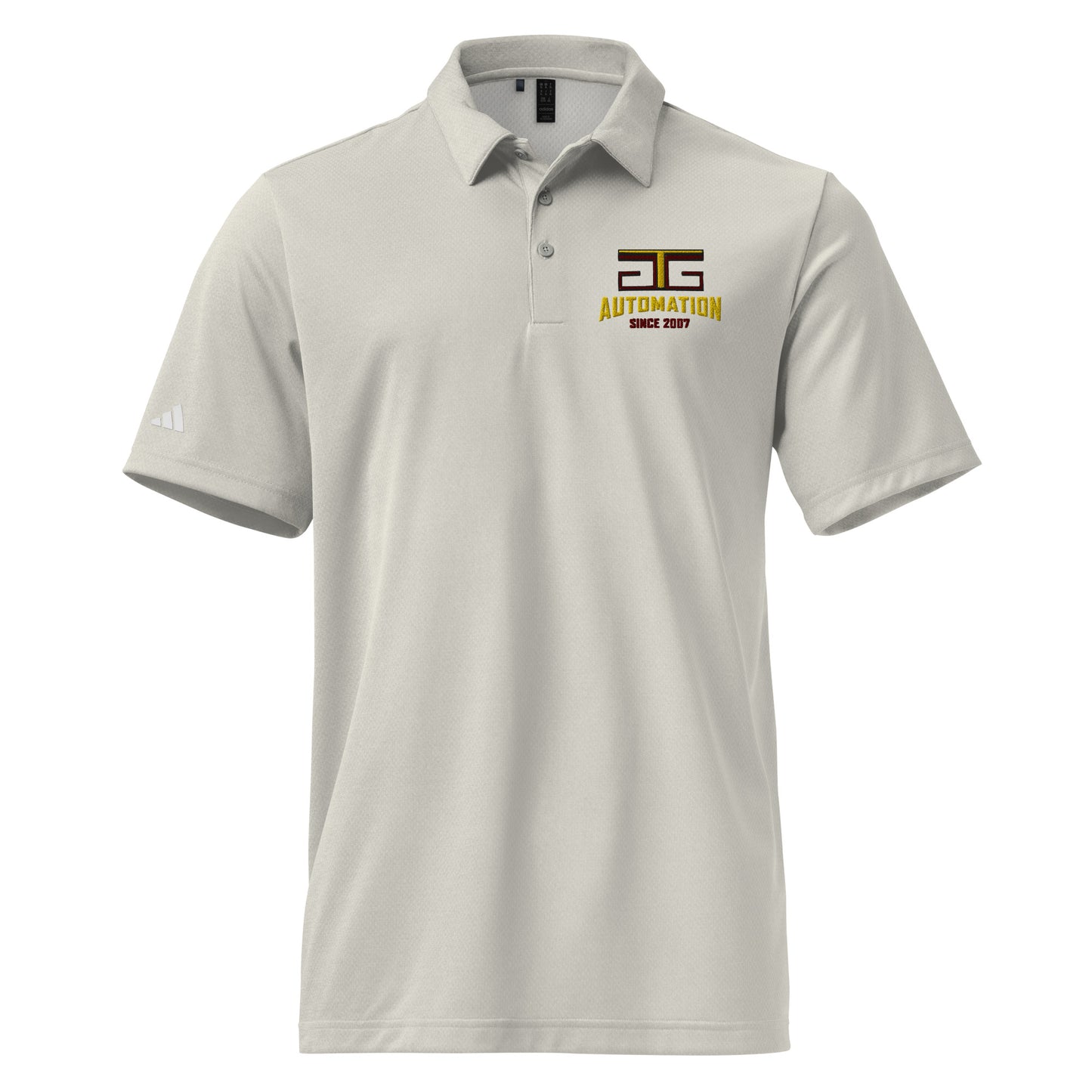 GTG Automation adidas space-dyed polo