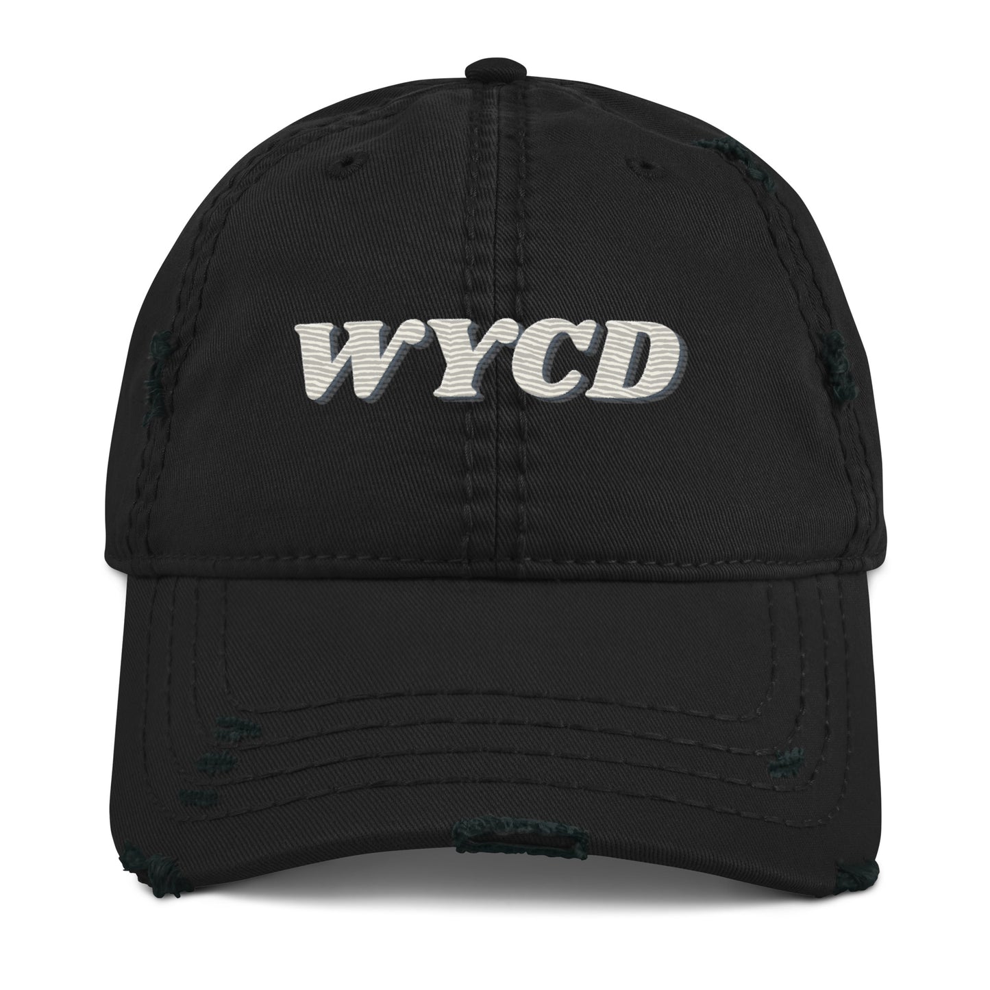 WYCD Distressed Dad Hat