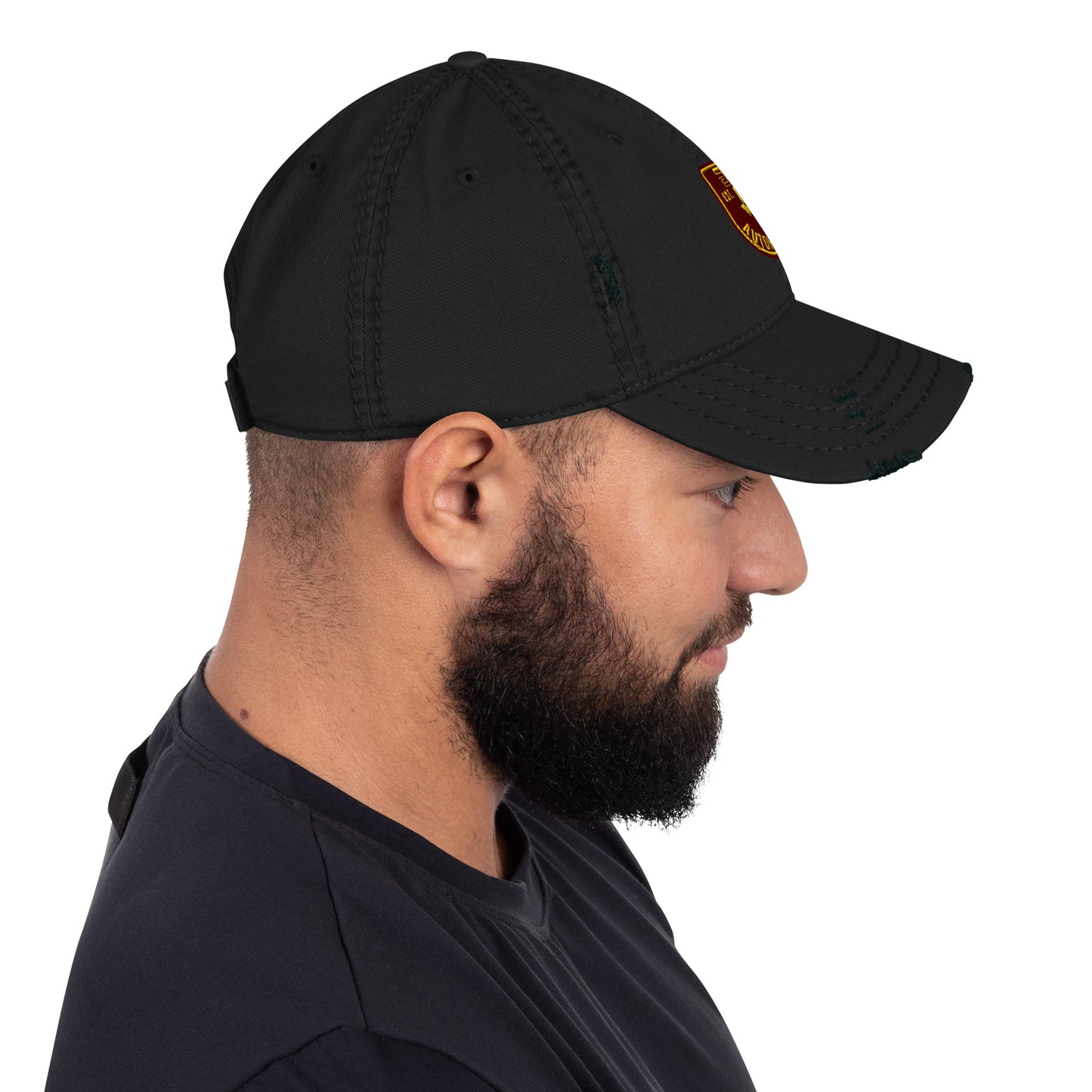 GTG Badge Distressed Dad Hat