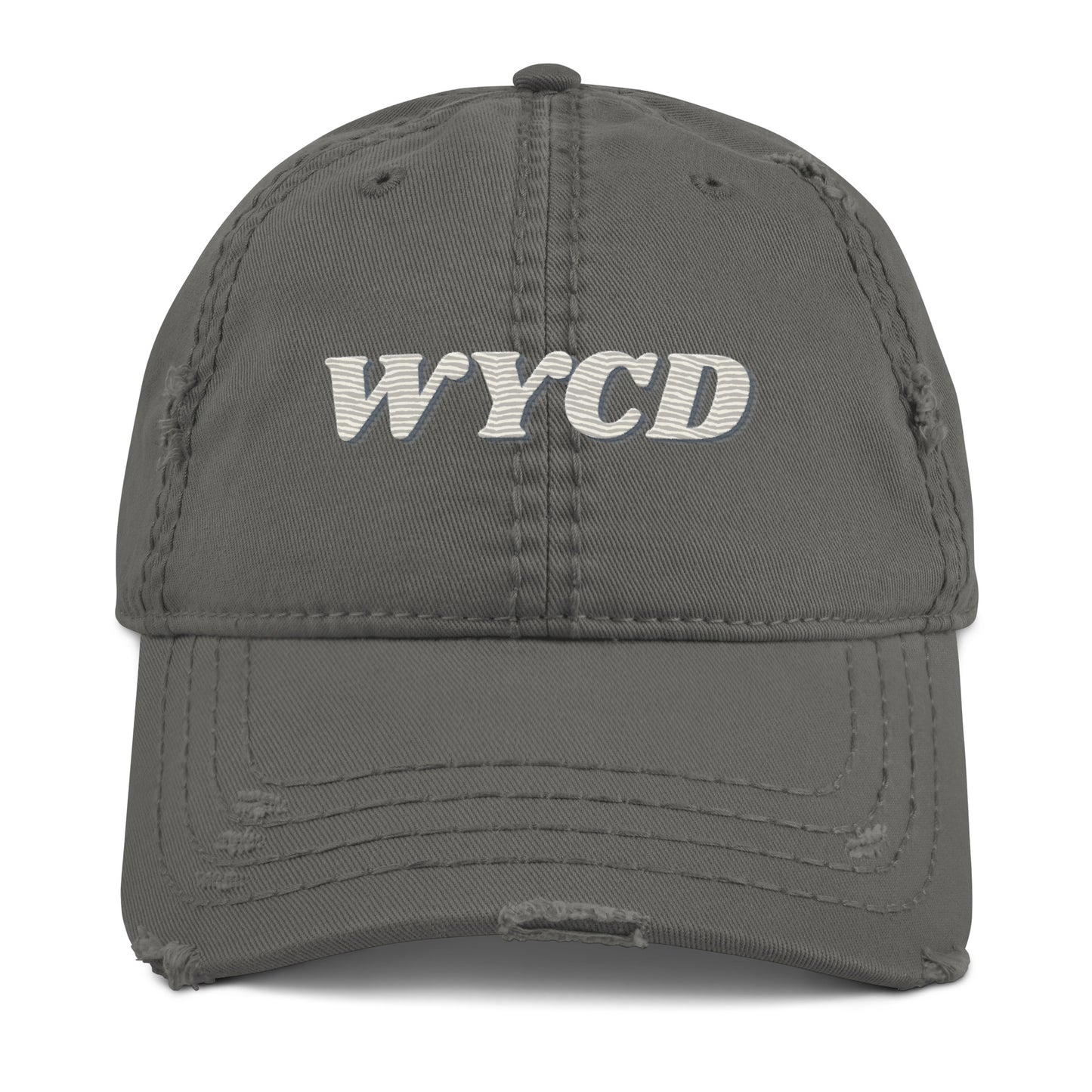 WYCD Distressed Dad Hat