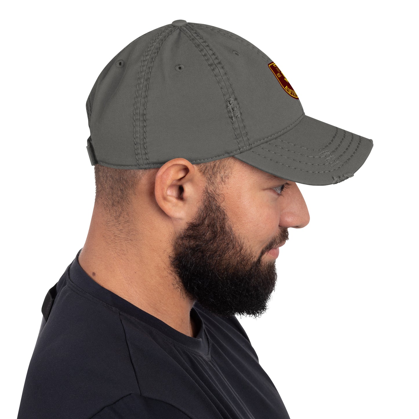 GTG Badge Distressed Dad Hat