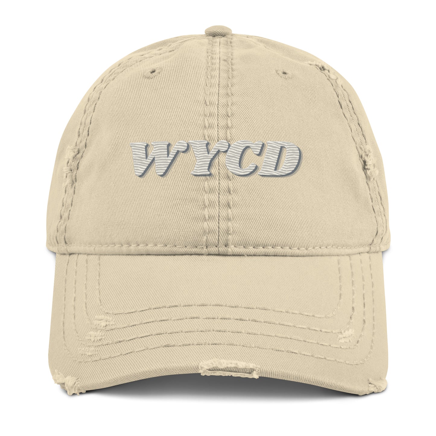 WYCD Distressed Dad Hat