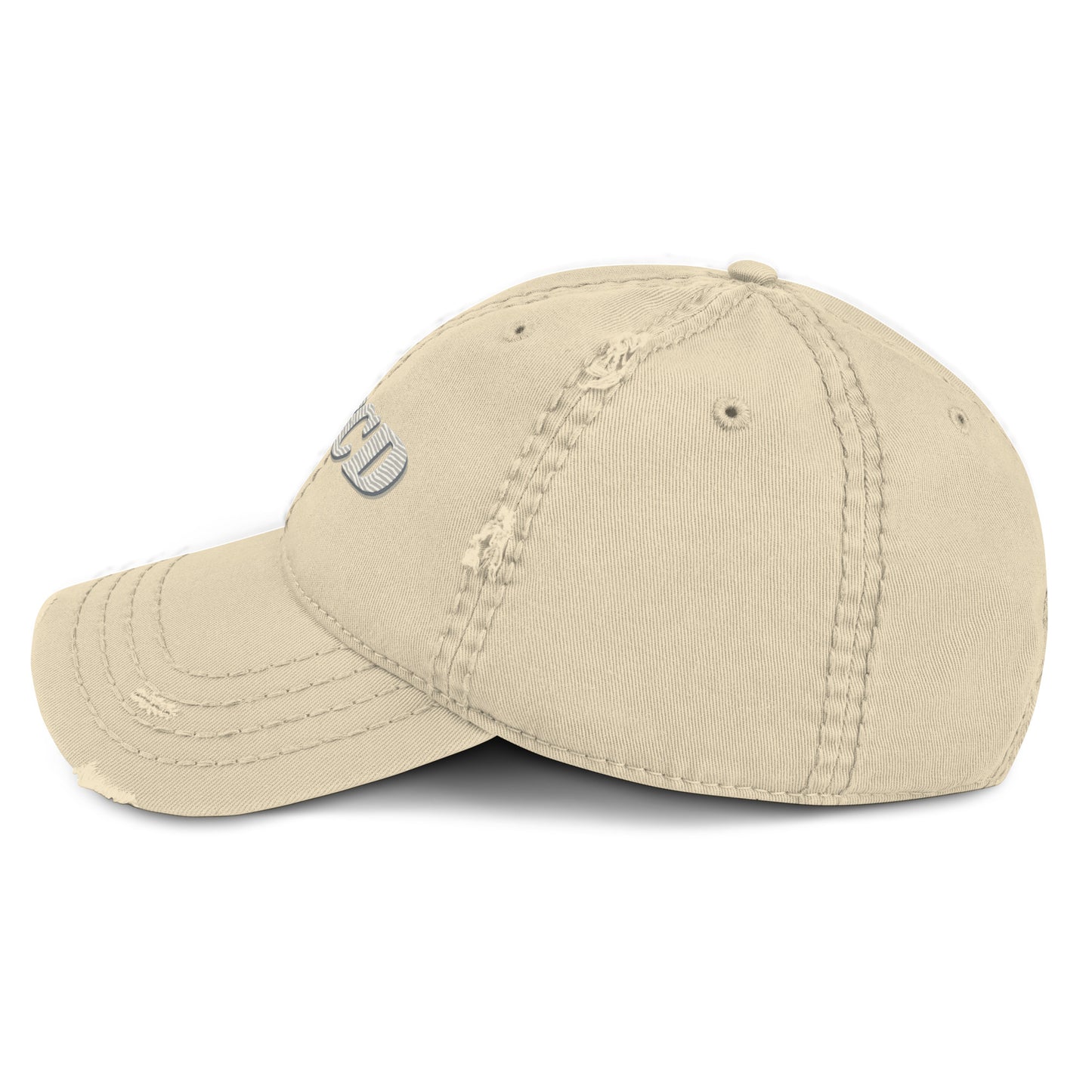 WYCD Distressed Dad Hat