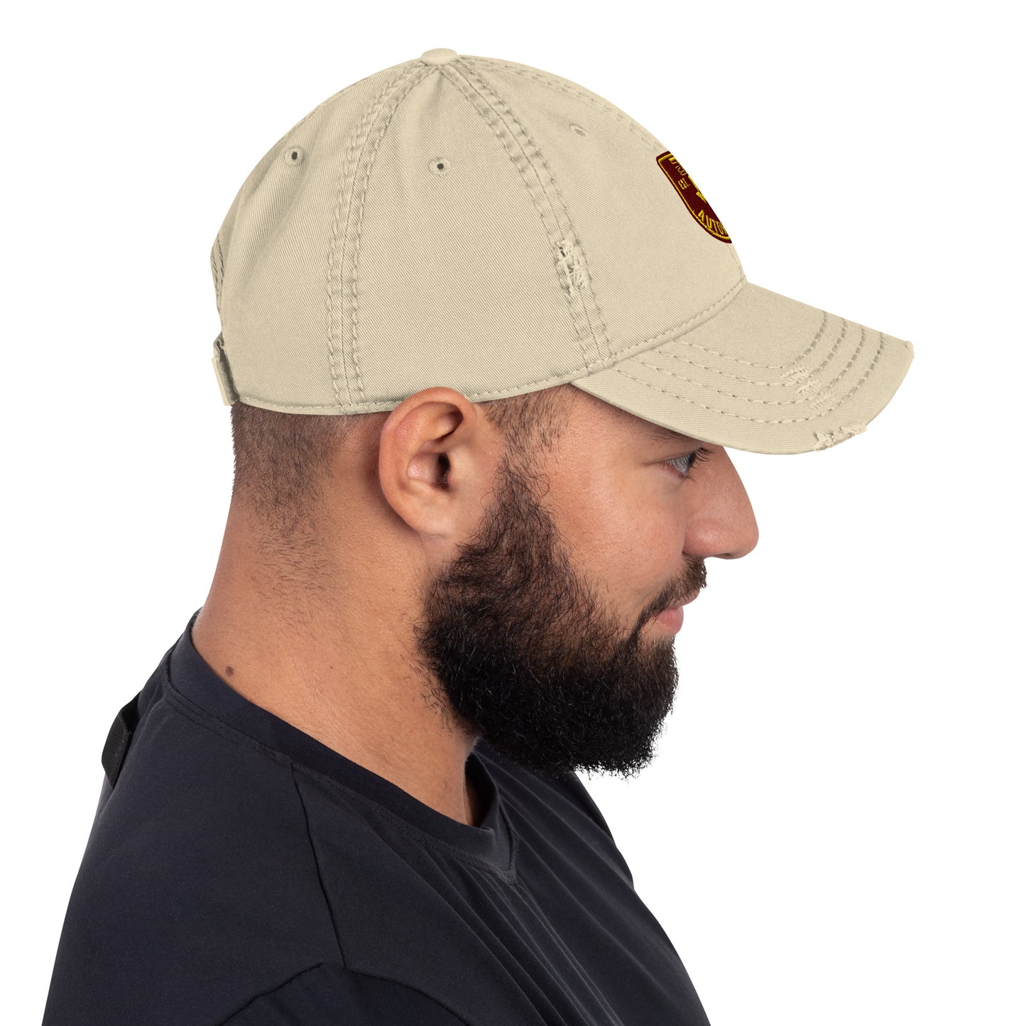 GTG Badge Distressed Dad Hat