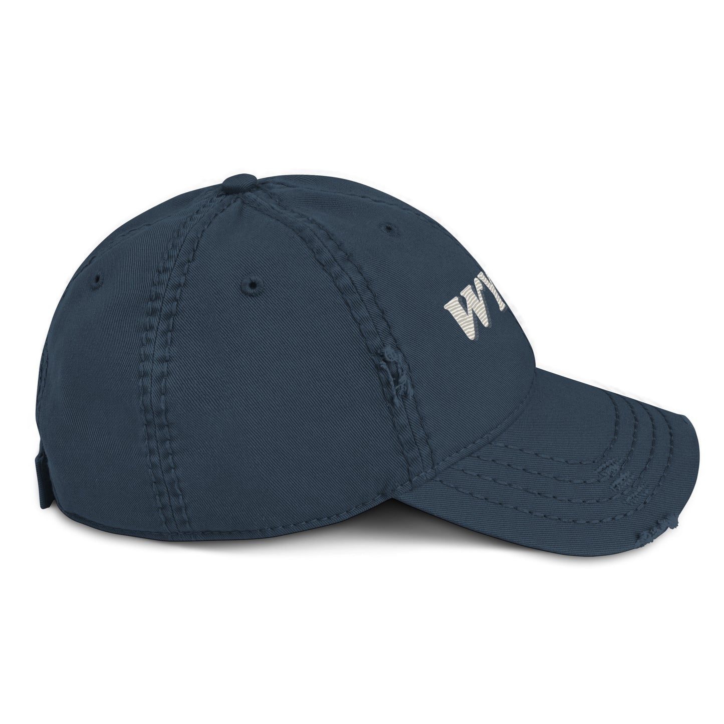 WYCD Distressed Dad Hat
