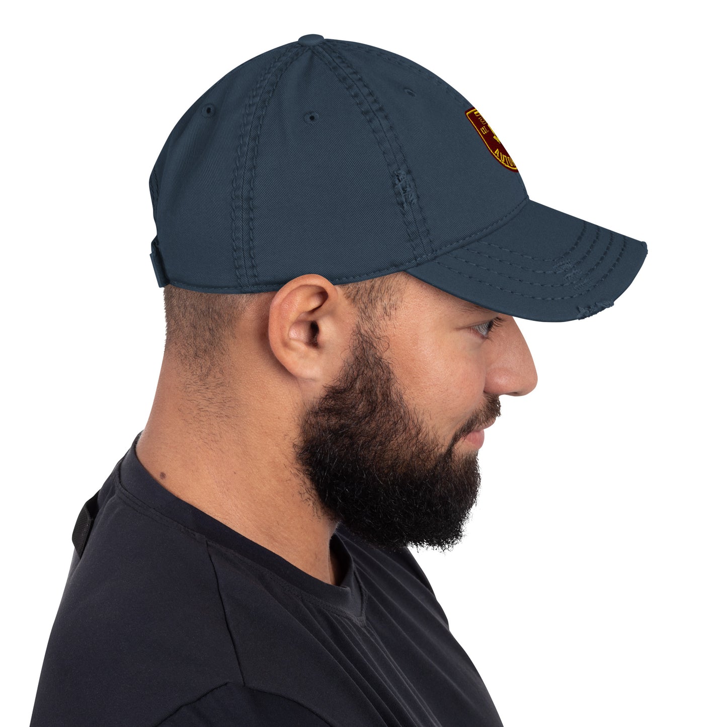 GTG Badge Distressed Dad Hat