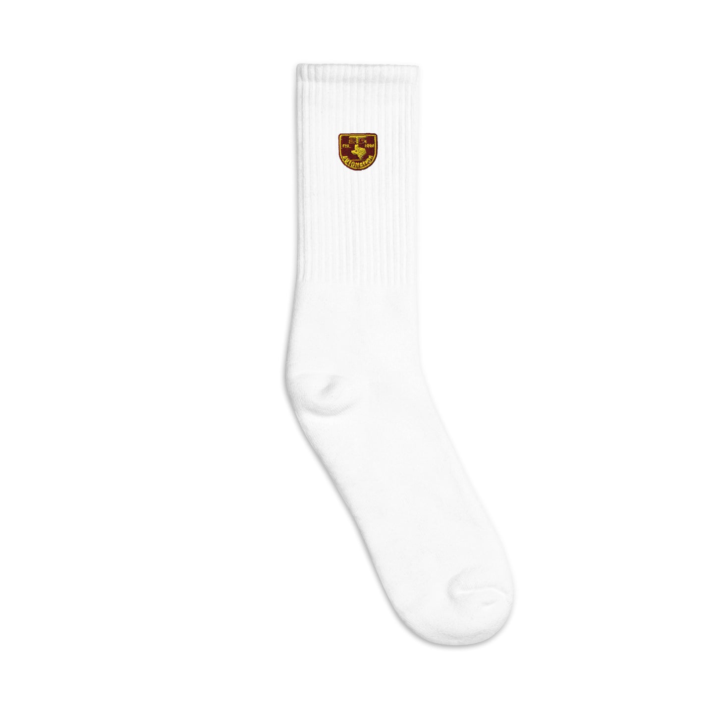 GTG Badge Embroidered socks