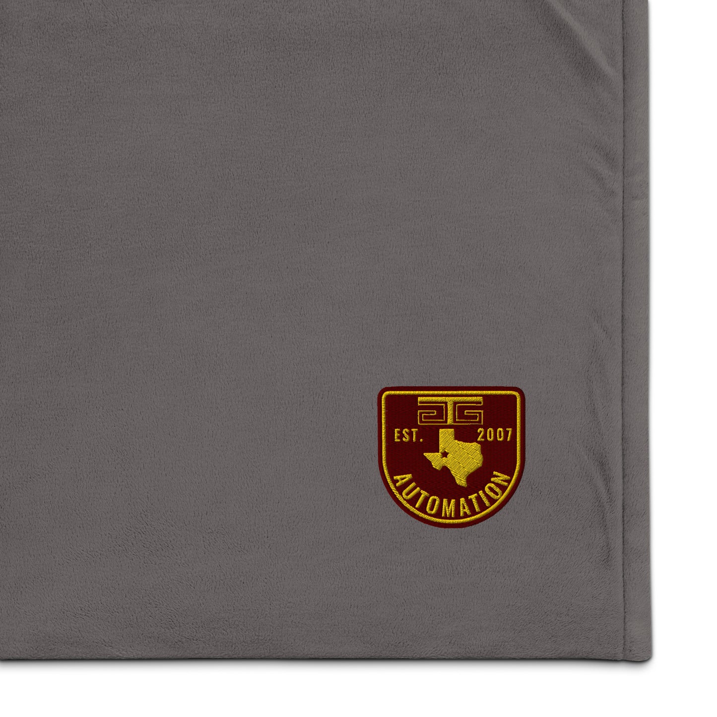 GTG Badge Premium sherpa blanket