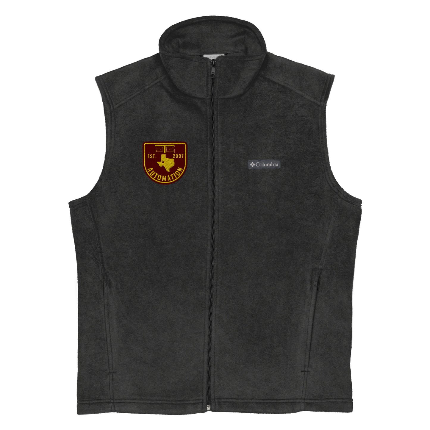 GTG Badge Men’s Columbia fleece vest