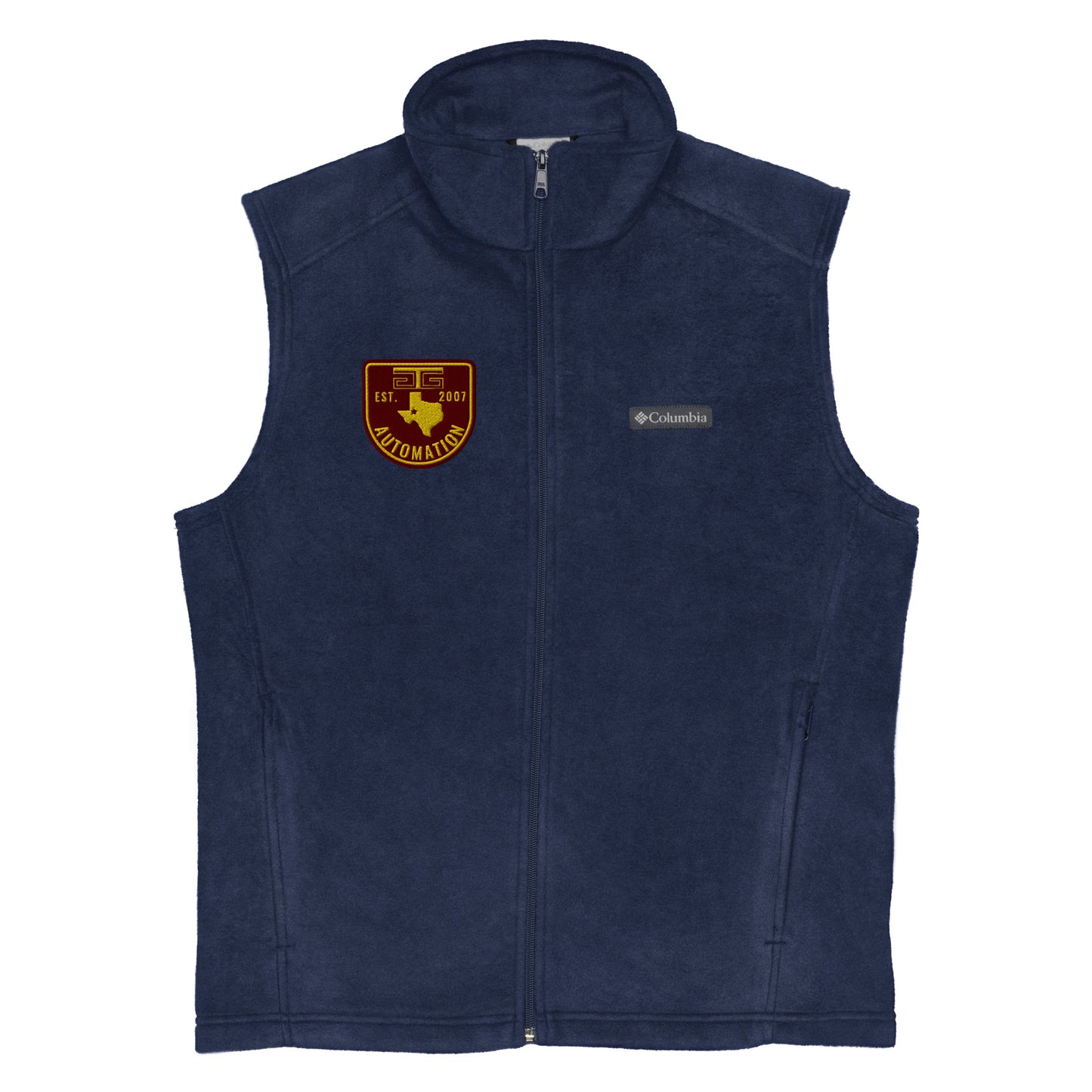 GTG Badge Men’s Columbia fleece vest