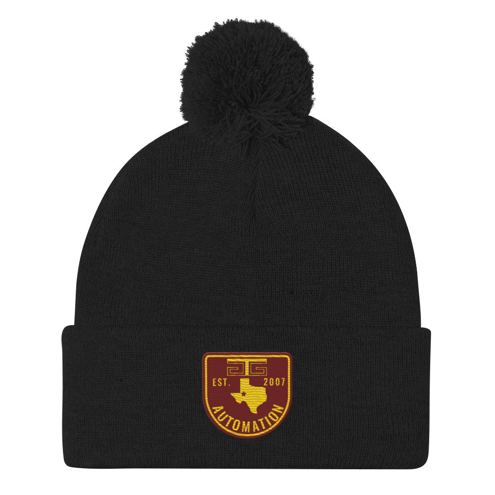 GTG Badge Pom-Pom Beanie