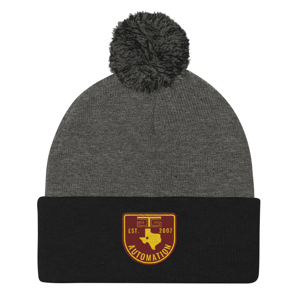 GTG Badge Pom-Pom Beanie
