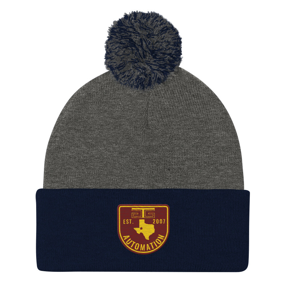 GTG Badge Pom-Pom Beanie