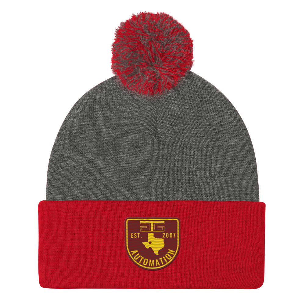 GTG Badge Pom-Pom Beanie