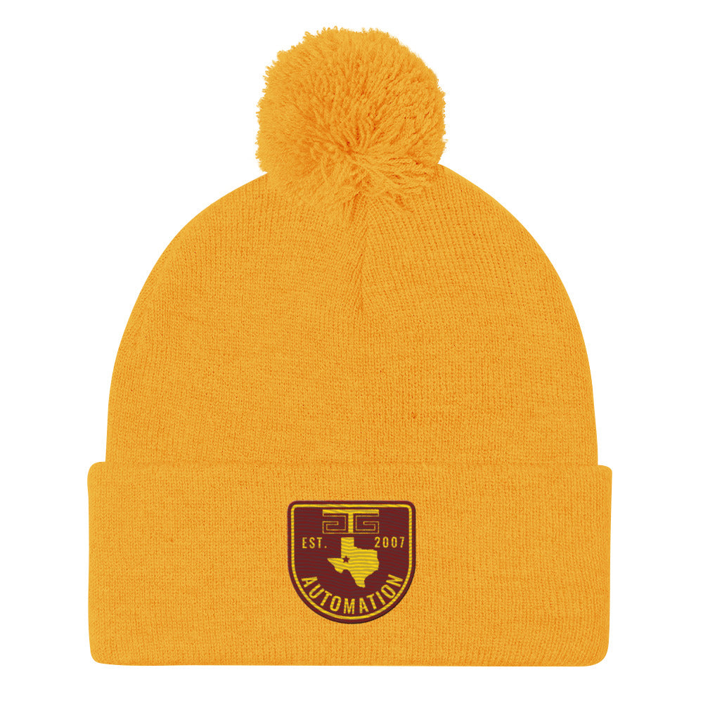GTG Badge Pom-Pom Beanie