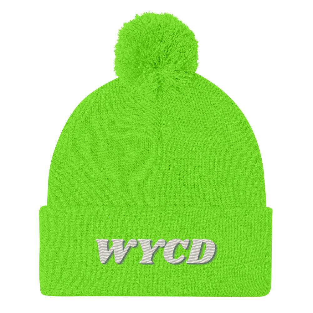 WYCD Pom-Pom Beanie