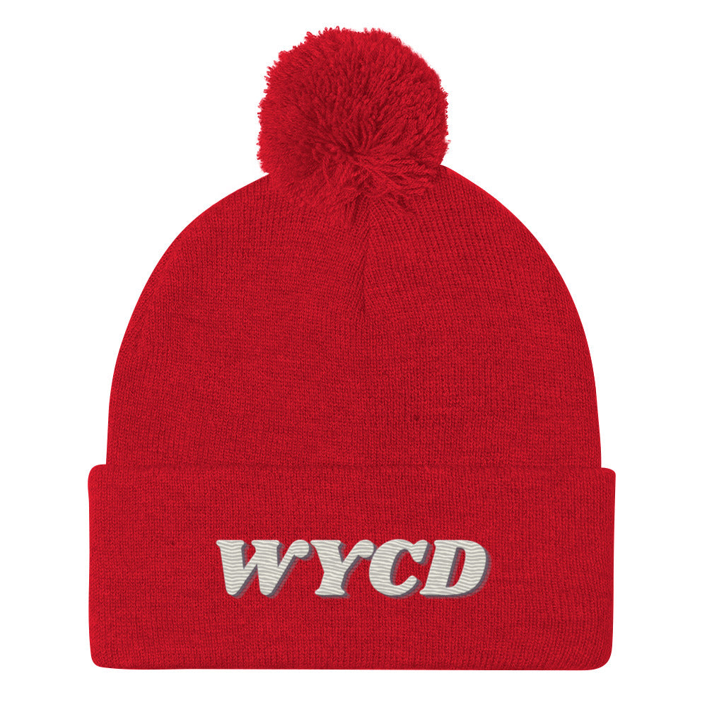 WYCD Pom-Pom Beanie