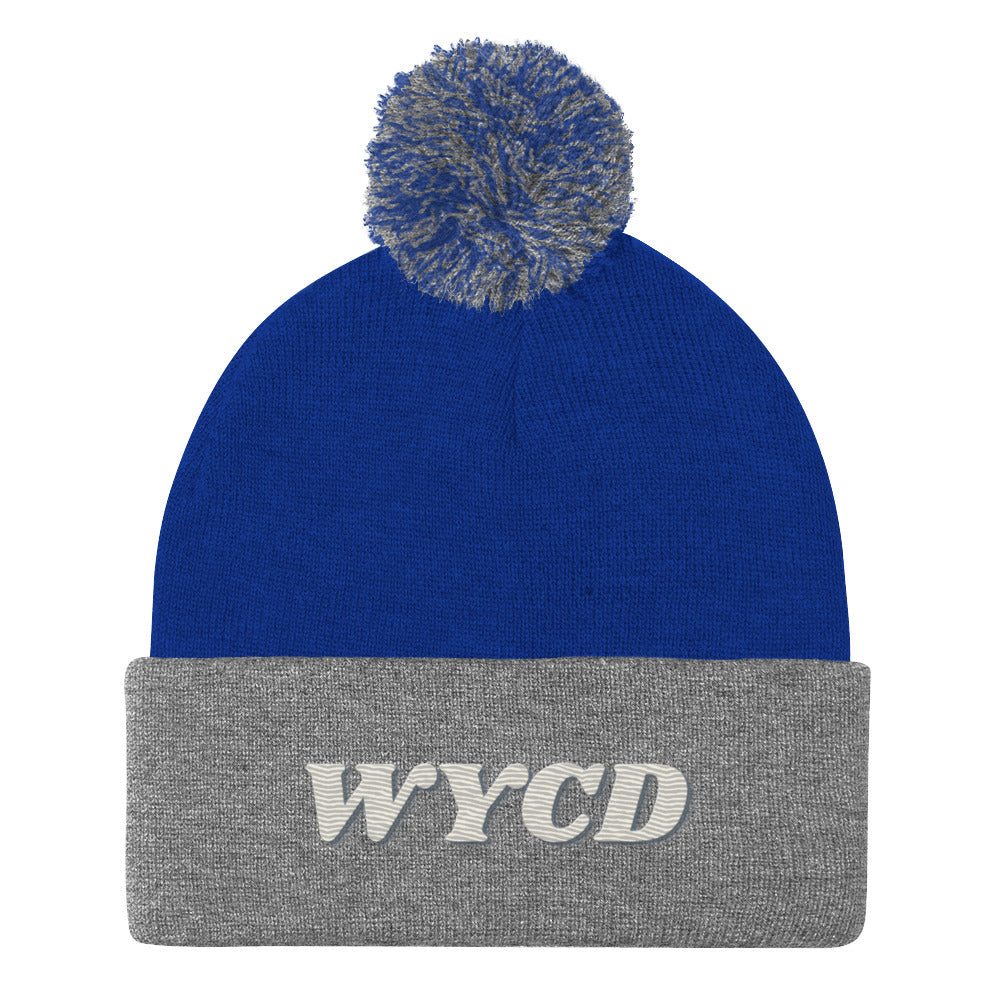WYCD Pom-Pom Beanie