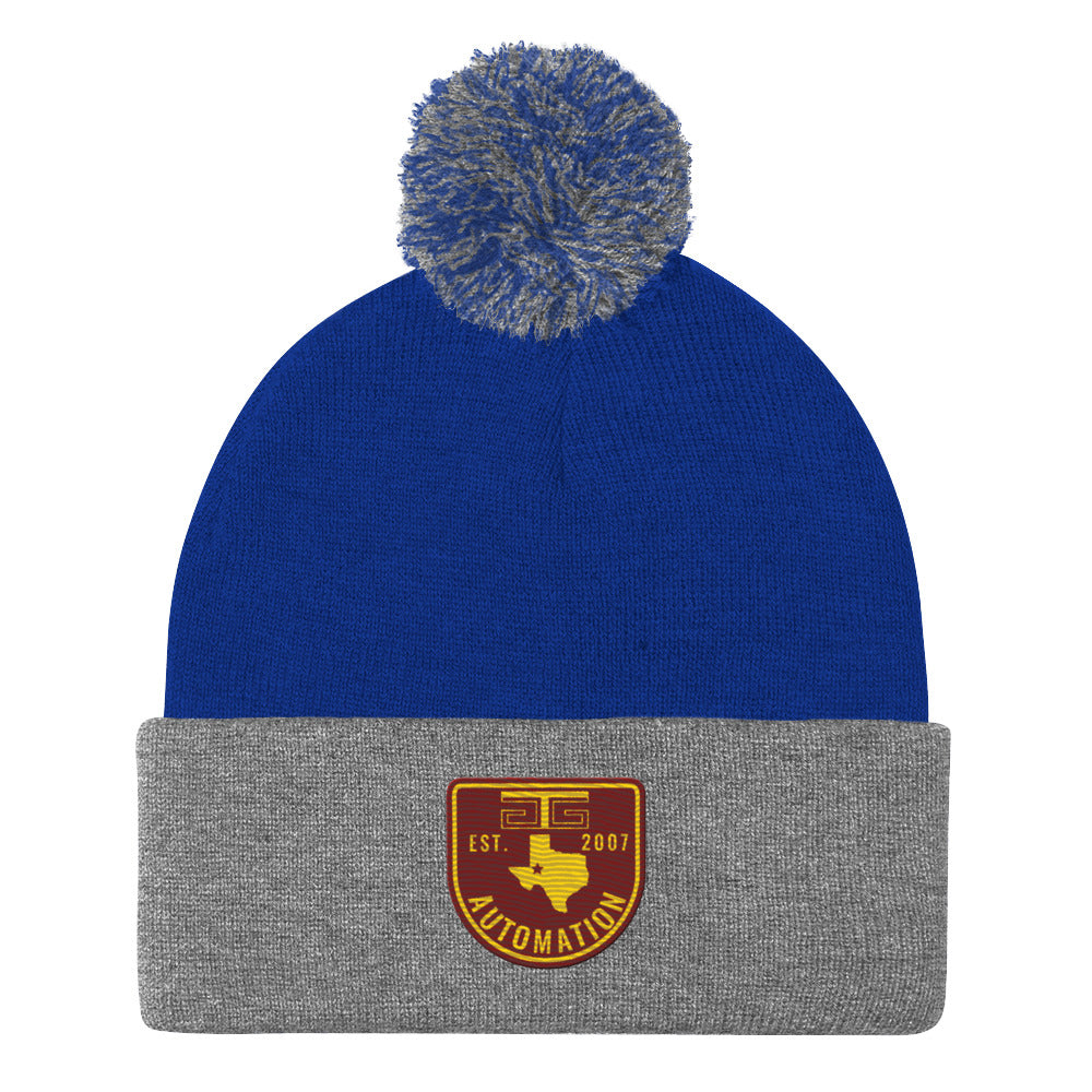 GTG Badge Pom-Pom Beanie
