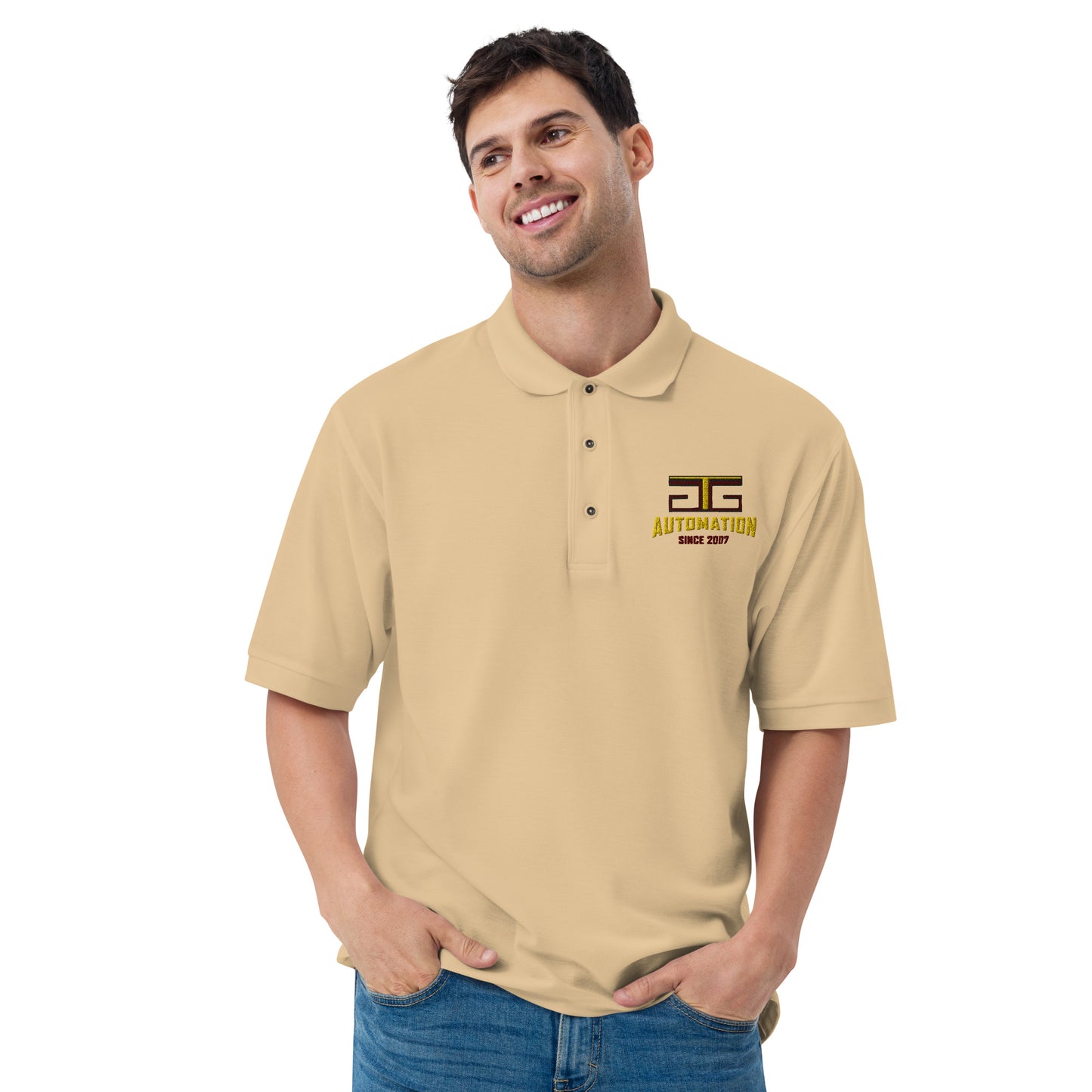GTG Automation Men's Premium Polo