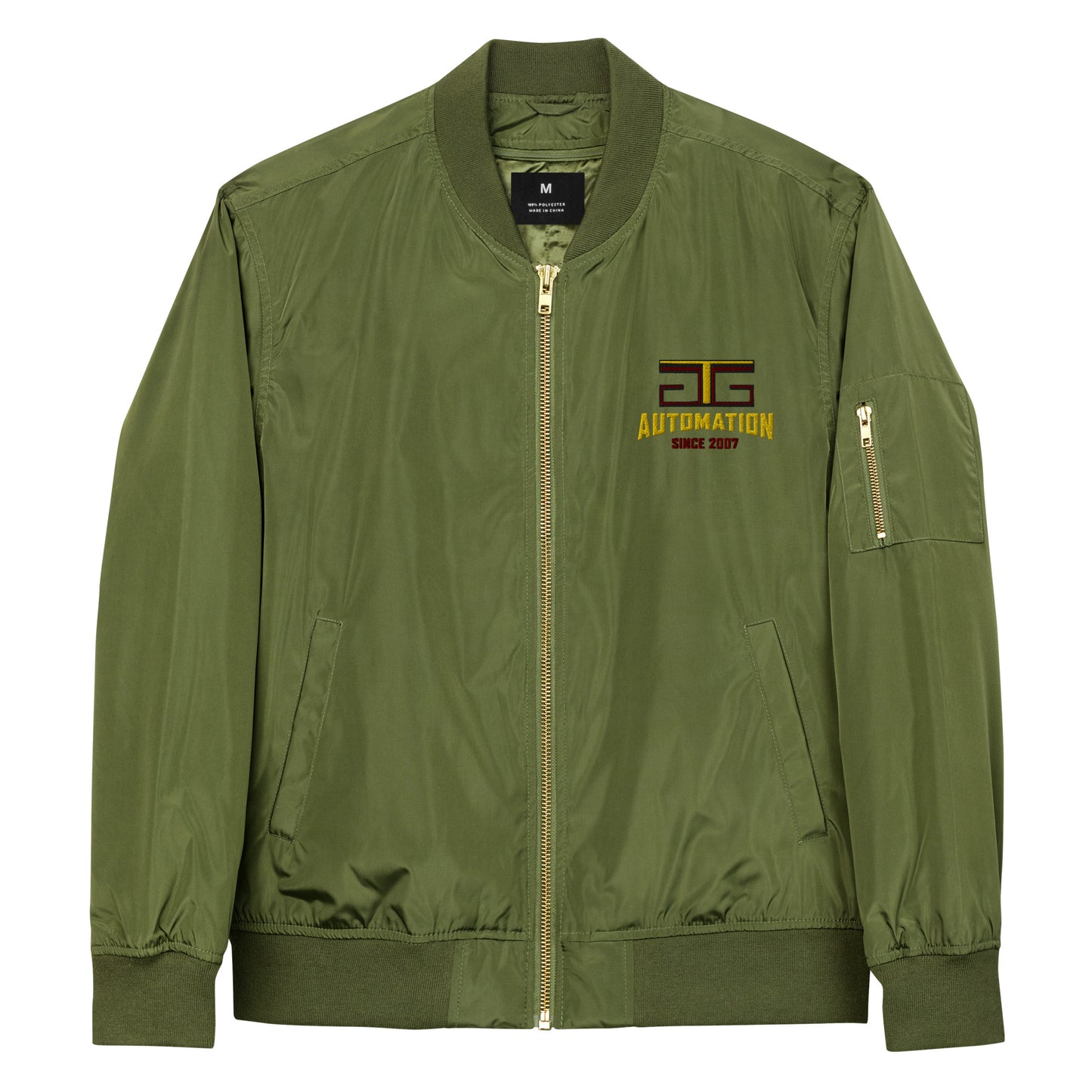 GTG Premium recycled bomber jacket