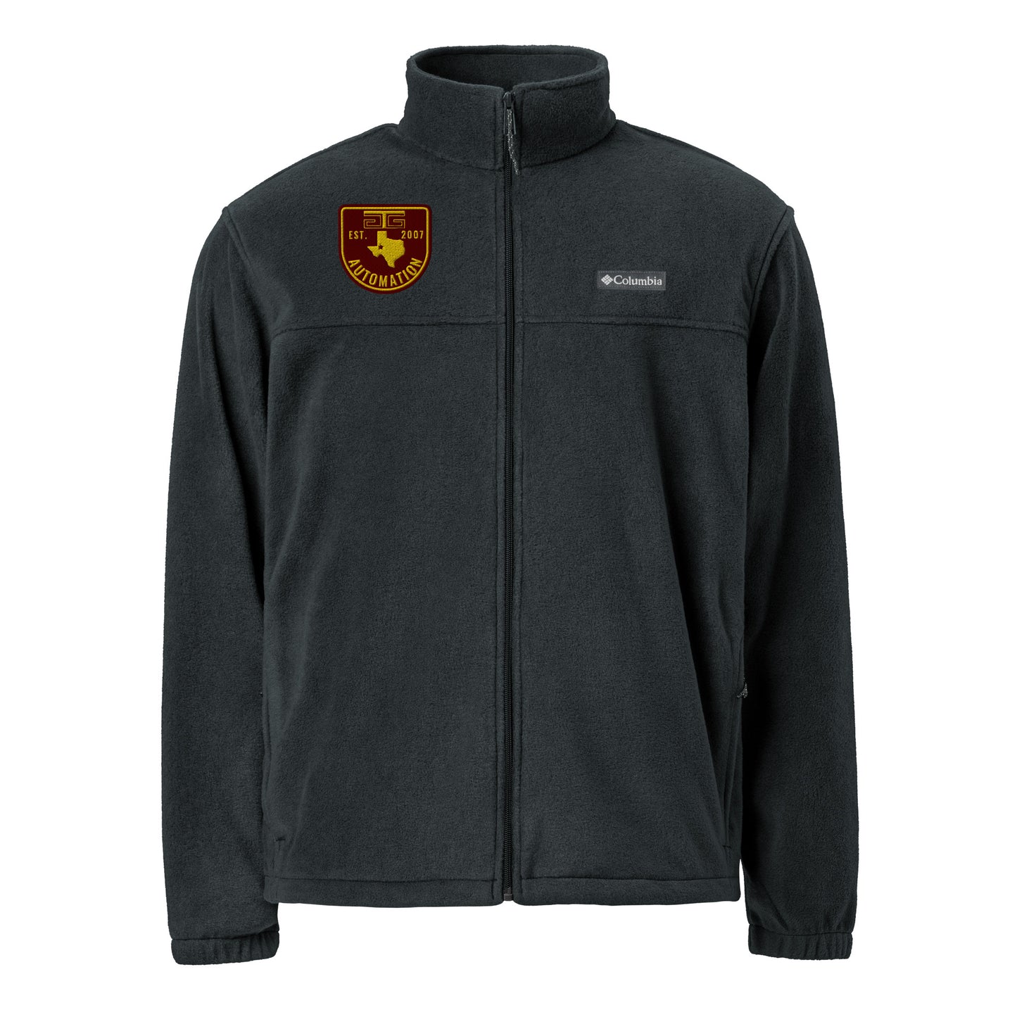 GTG Badge Logo Unisex Columbia fleece jacket