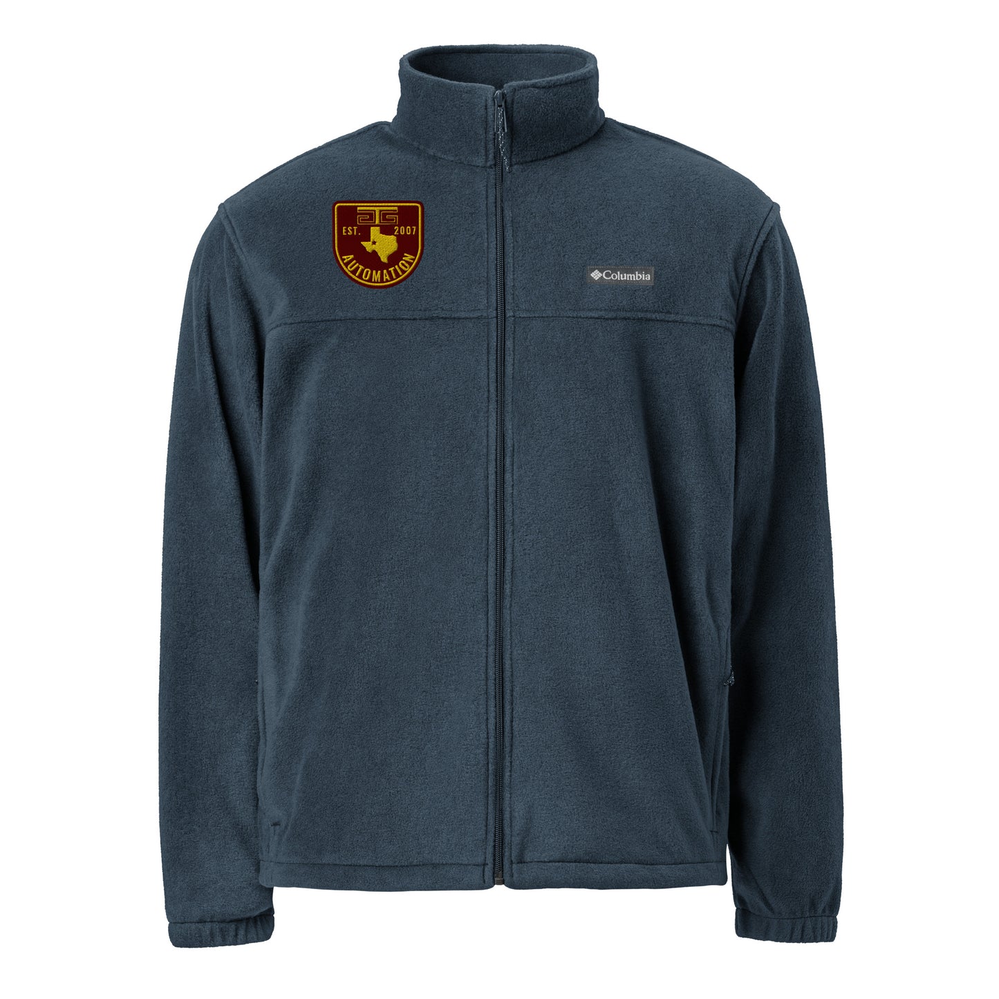 GTG Badge Logo Unisex Columbia fleece jacket