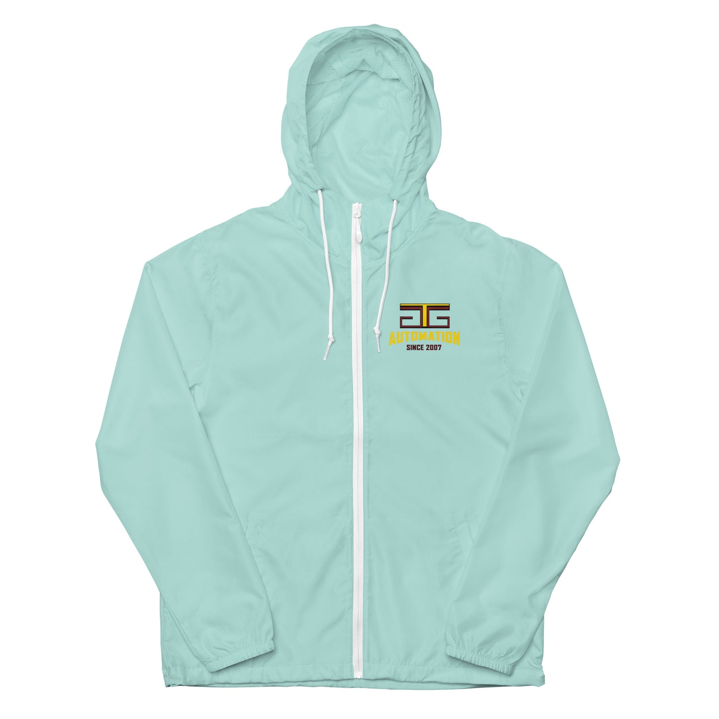 GTG Unisex lightweight zip up windbreaker
