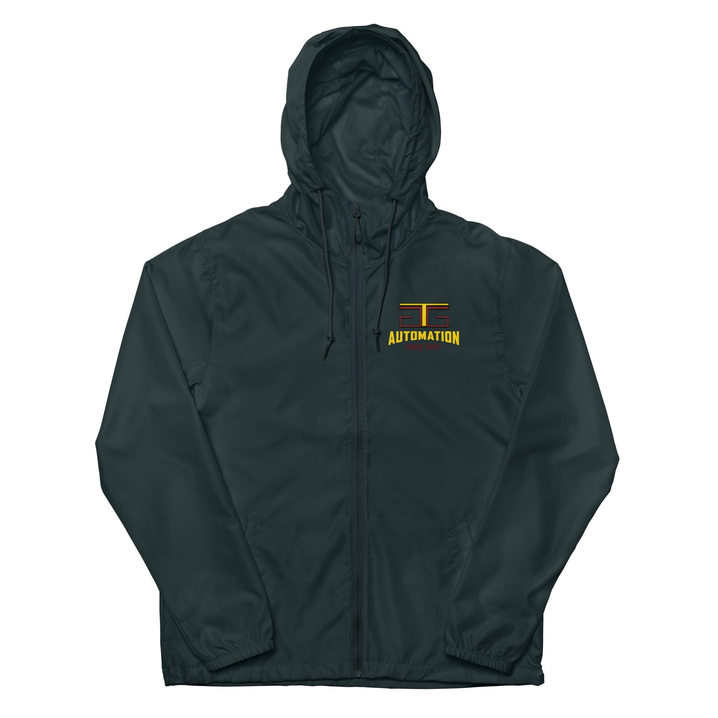 GTG Unisex lightweight zip up windbreaker