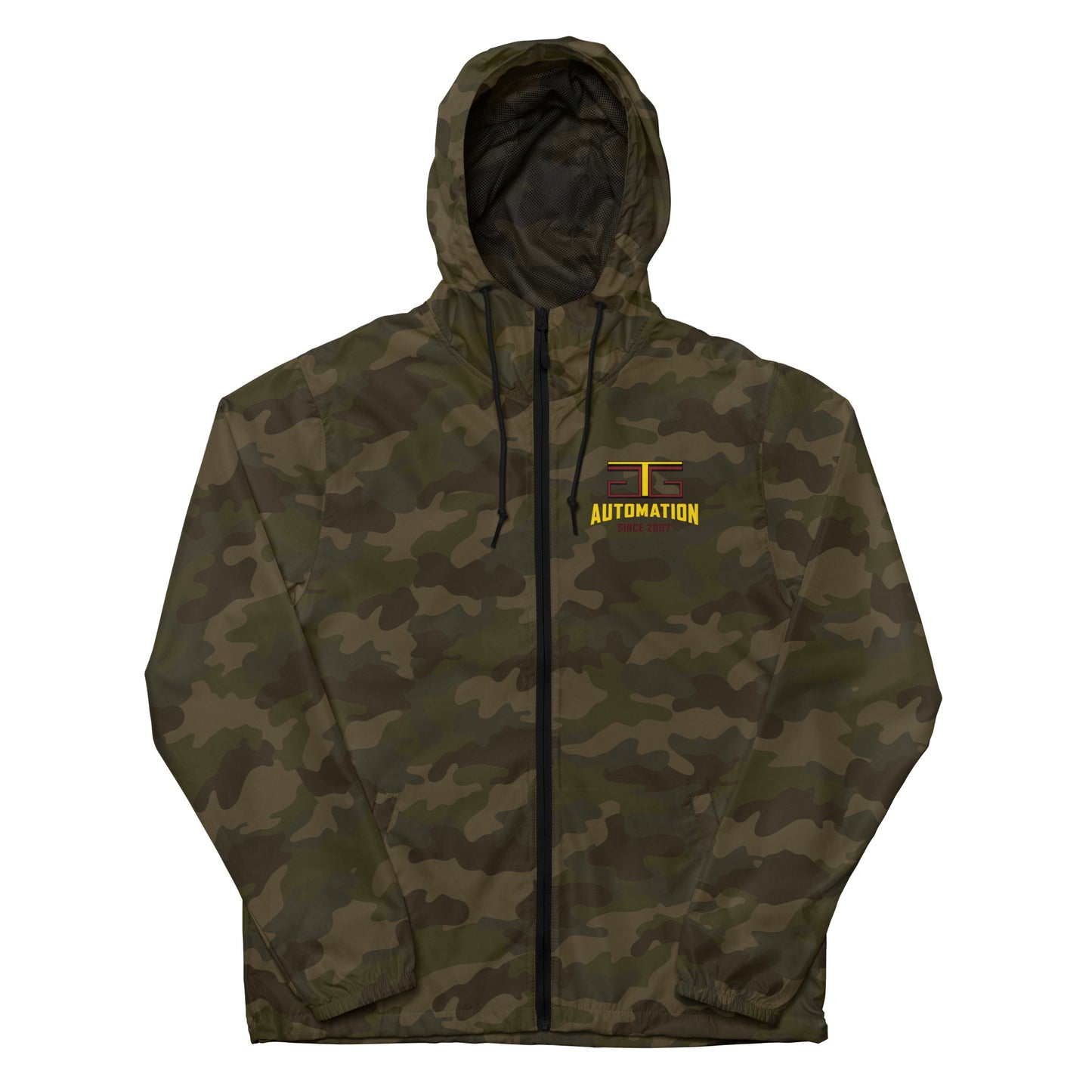 GTG Unisex lightweight zip up windbreaker