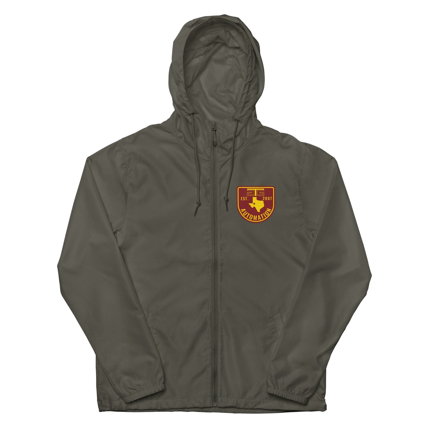 GTG Badge Unisex lightweight zip up windbreaker