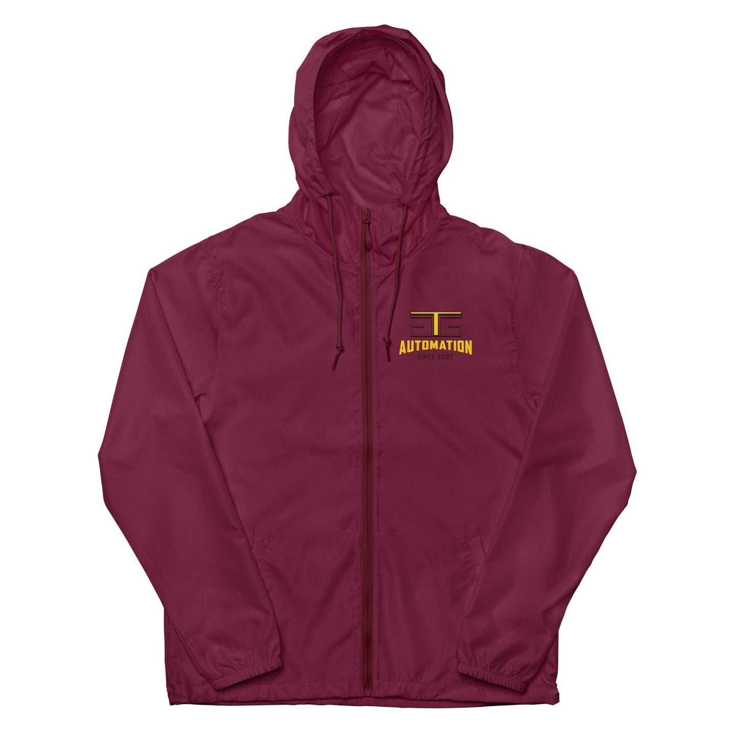 GTG Unisex lightweight zip up windbreaker