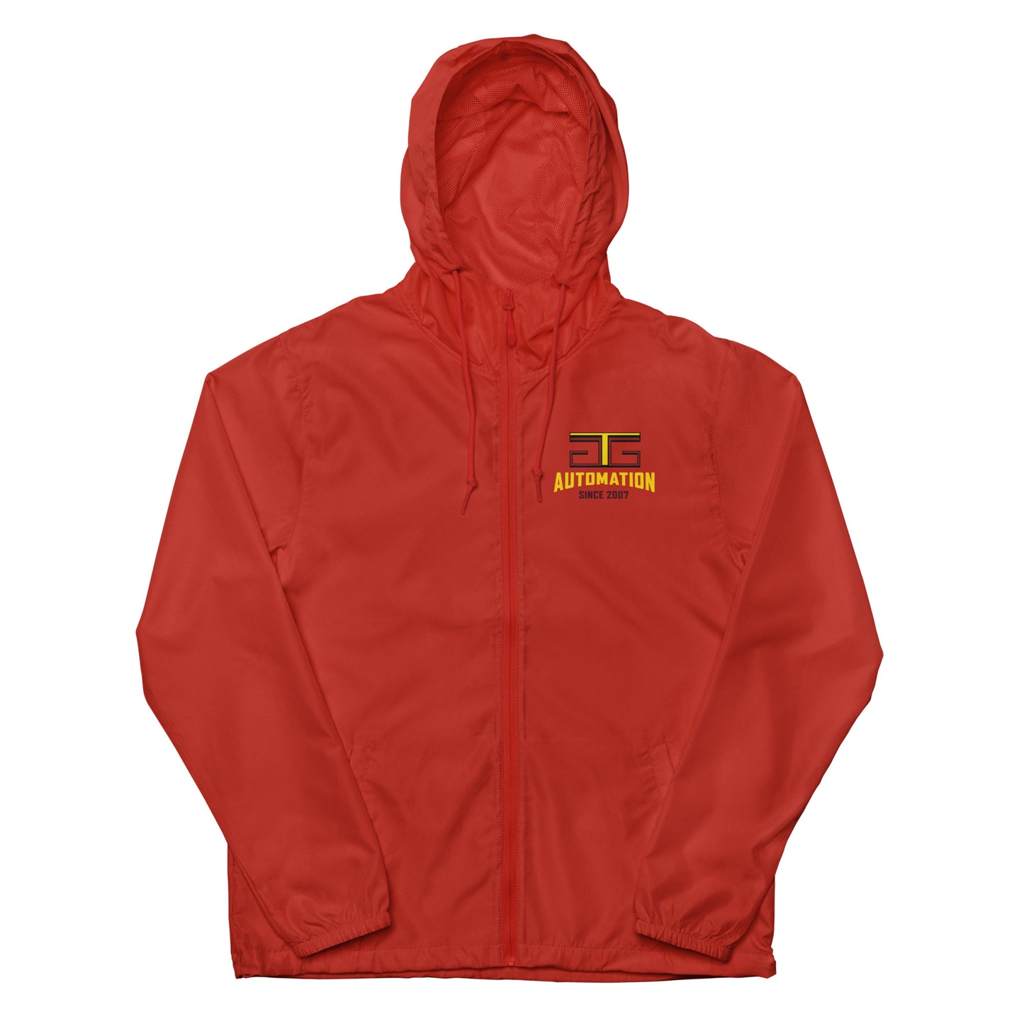 GTG Unisex lightweight zip up windbreaker