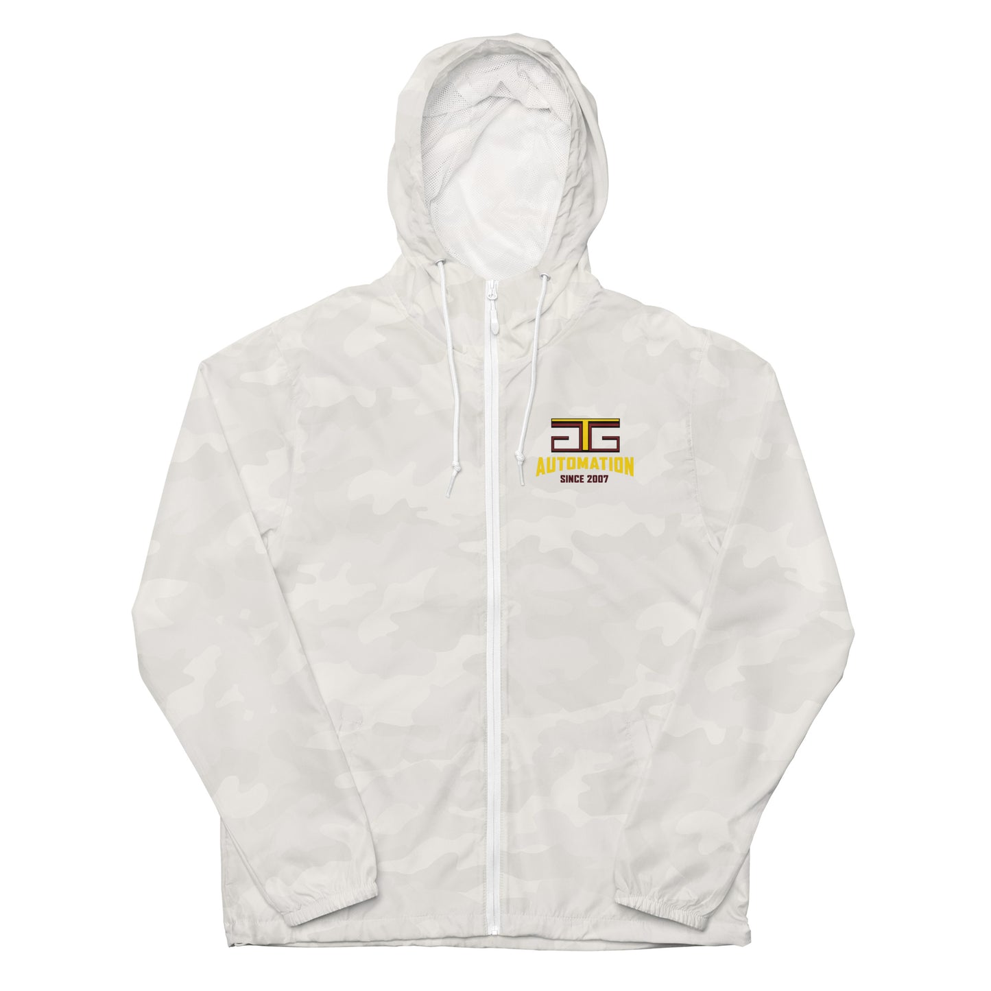 GTG Unisex lightweight zip up windbreaker
