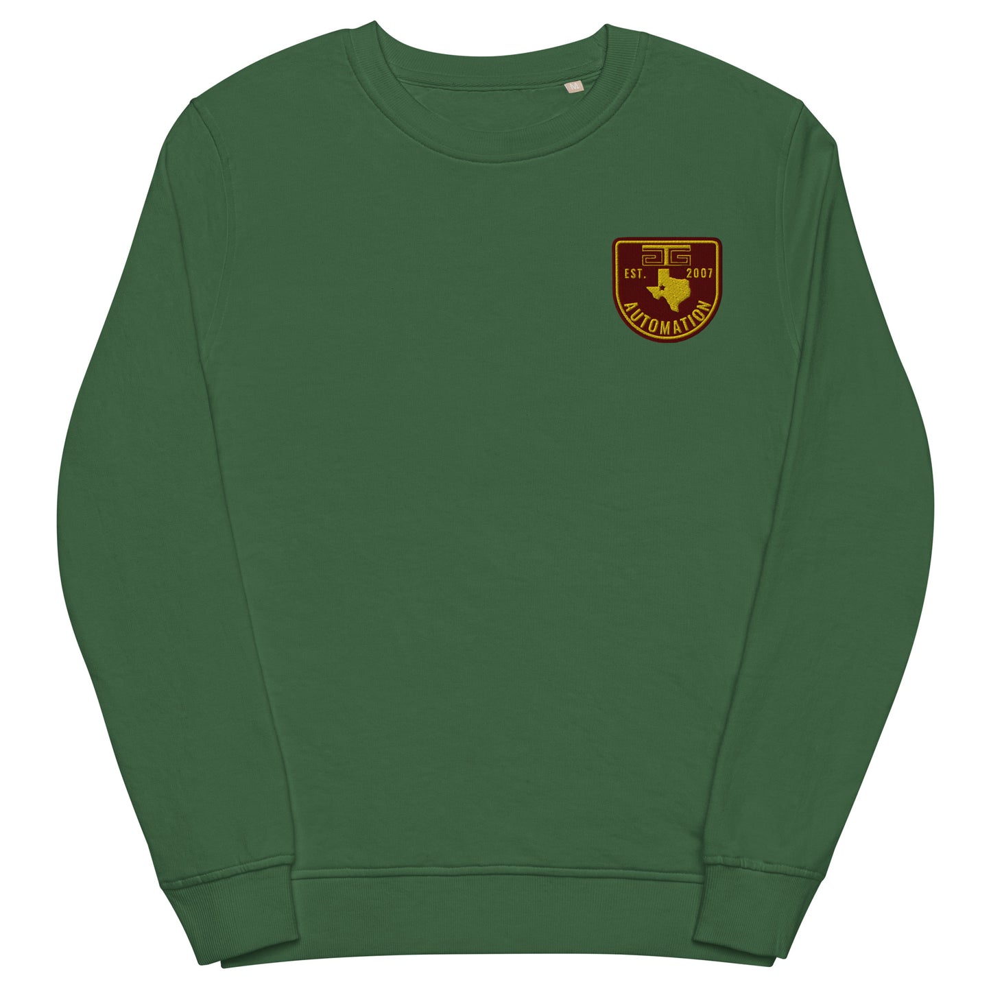 GTG Badge Unisex organic sweatshirt