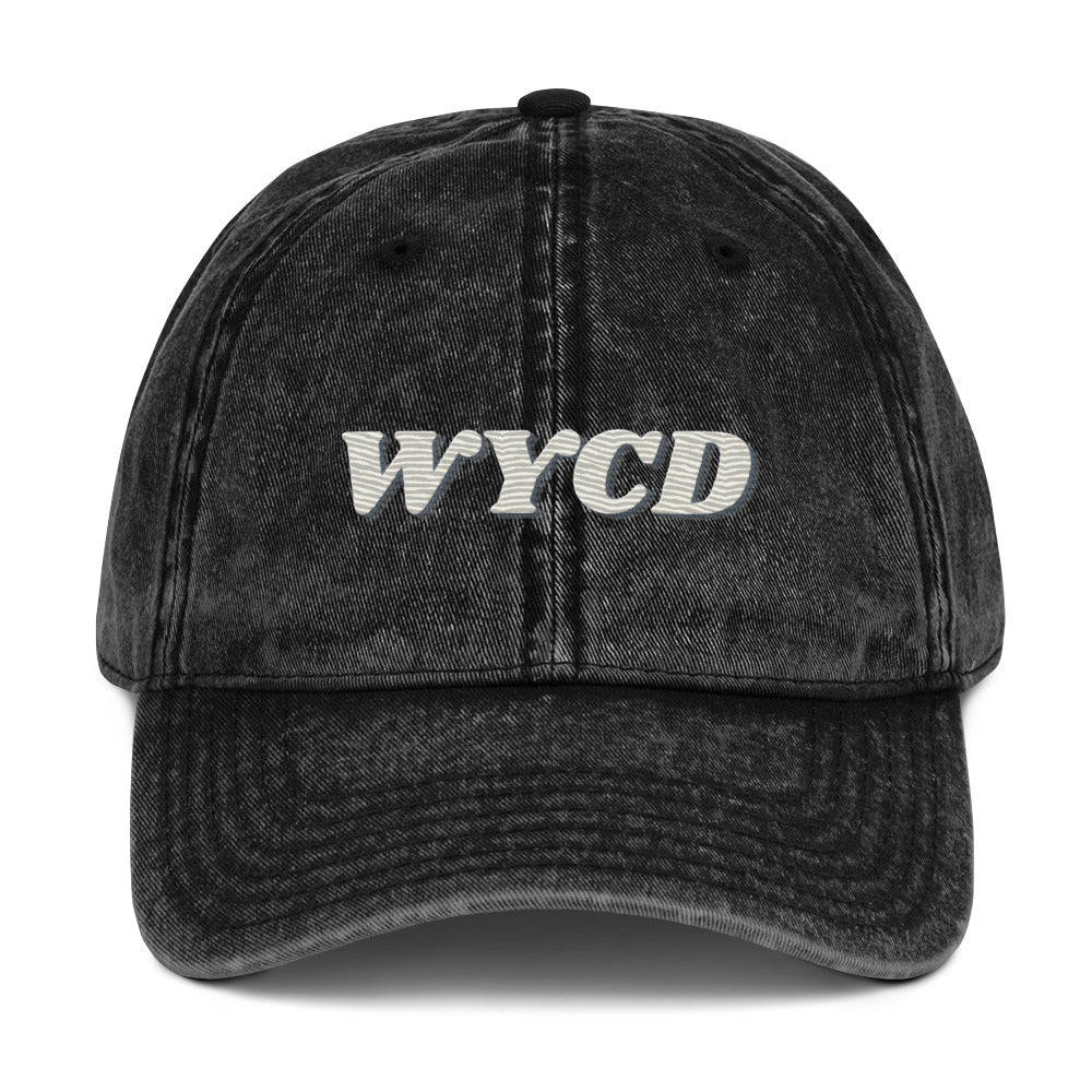 WYCD Vintage Cotton Twill Cap