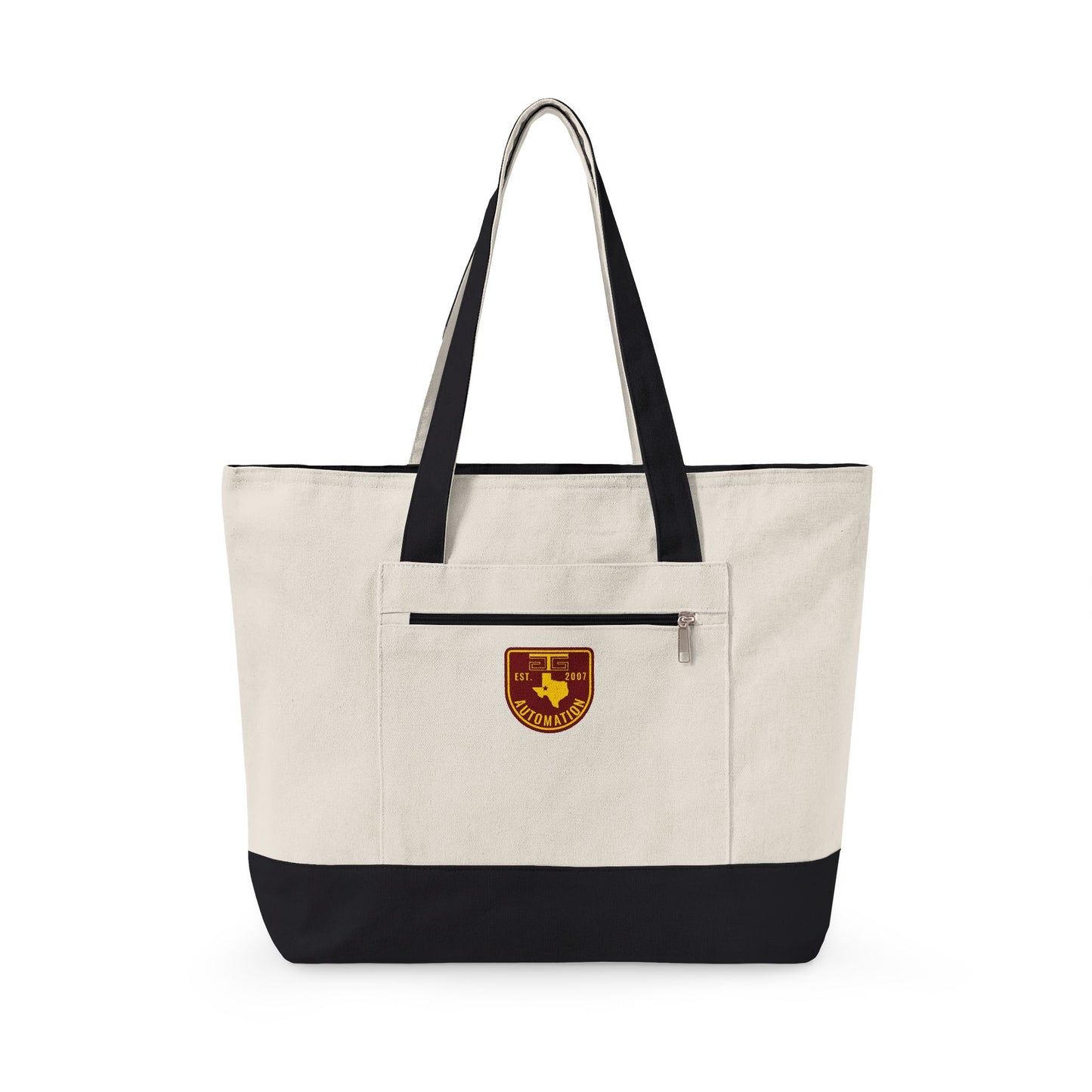 GTG Automation Zippered Canvas Tote