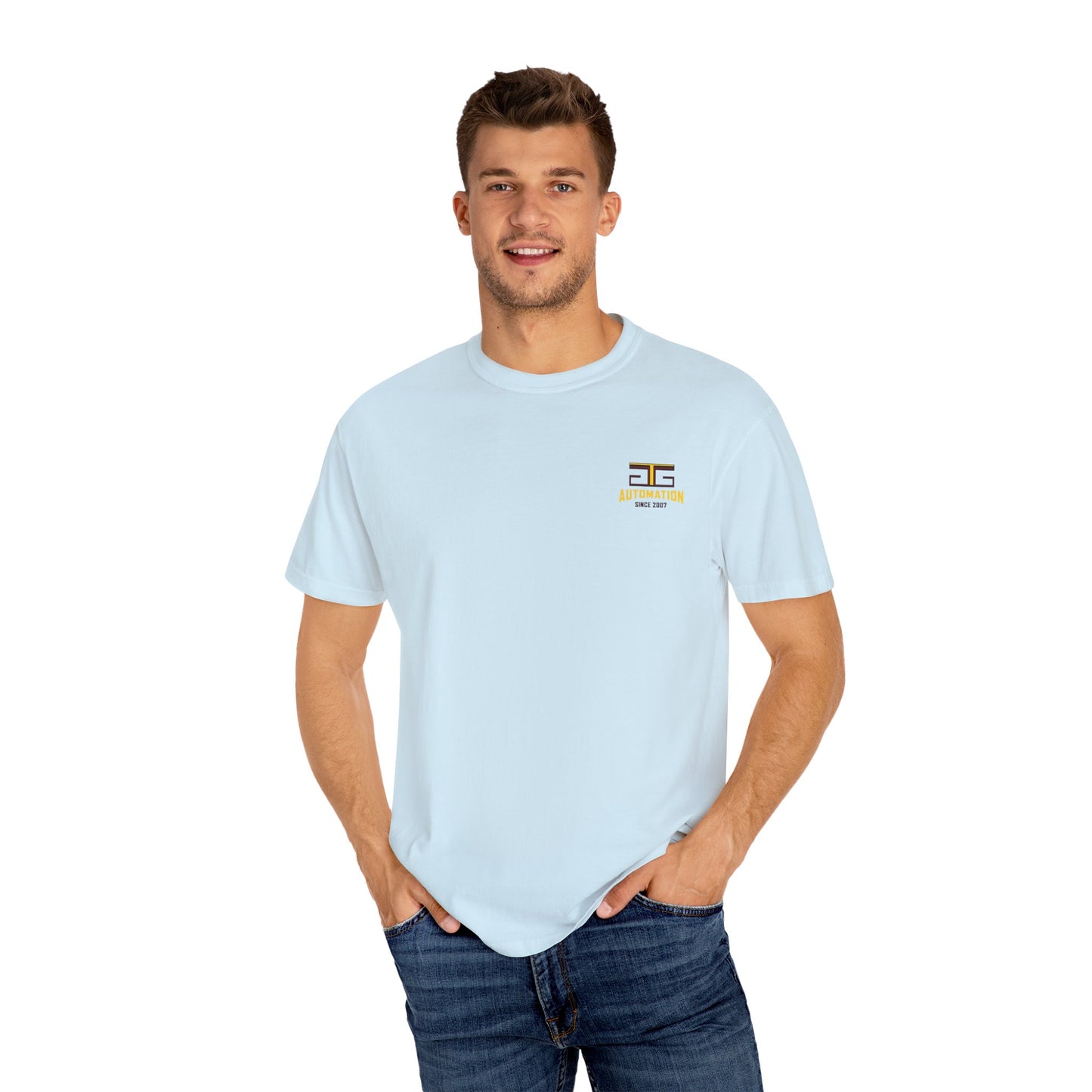 Call A Plumber GTG Automation Color Badge Logo T-shirt