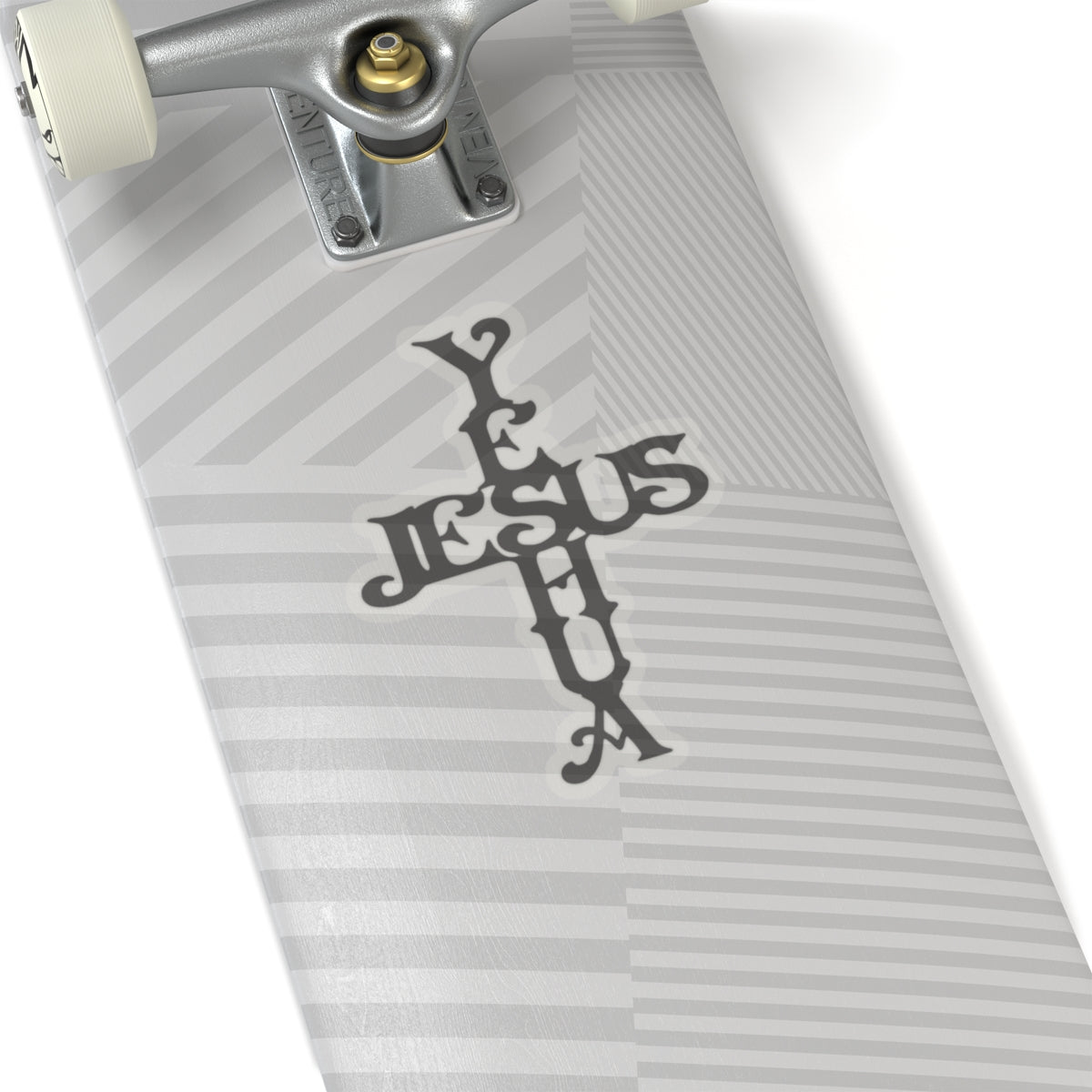 WYCD Cross Kiss-Cut Stickers