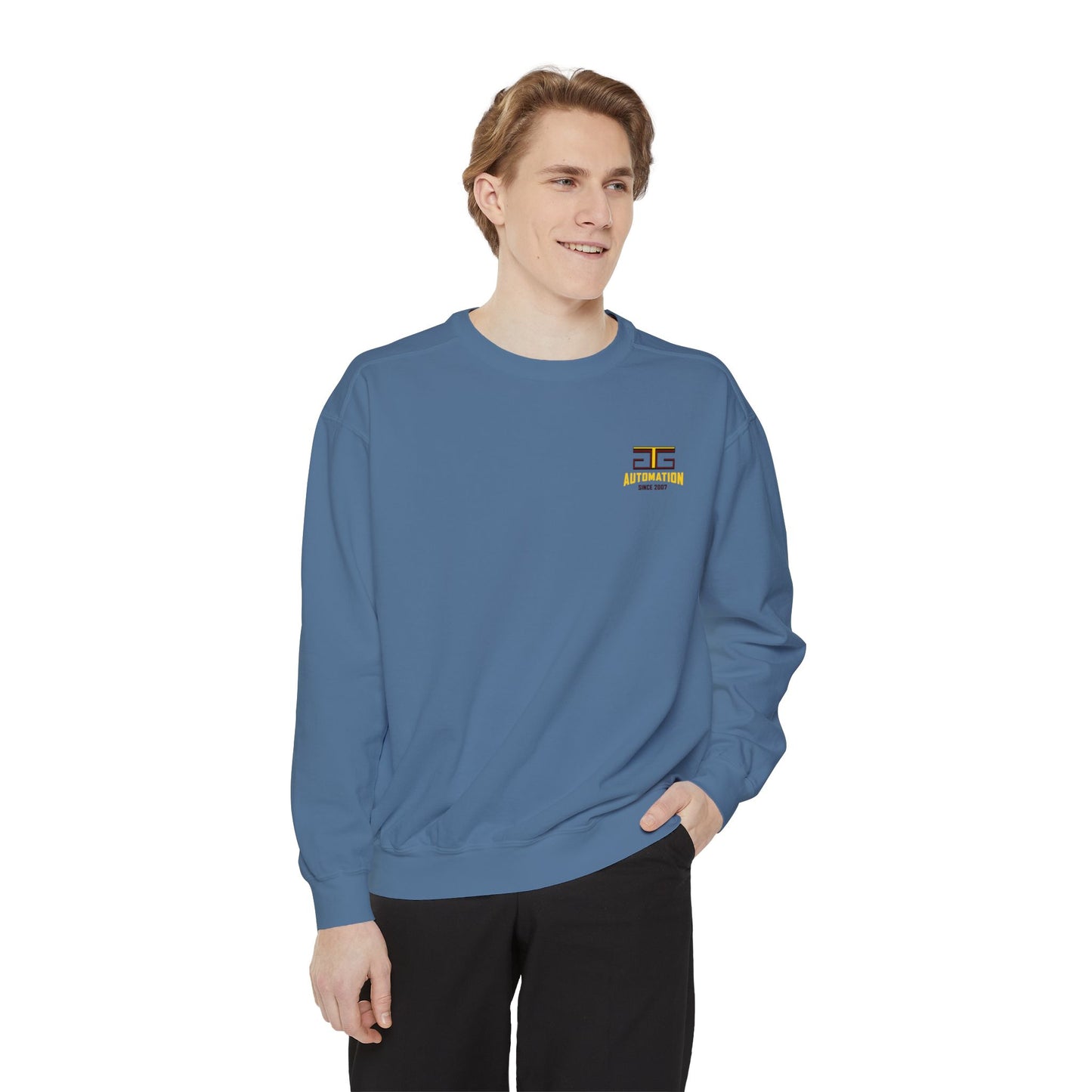 GTG Color Logo Unisex Garment-Dyed Sweatshirt