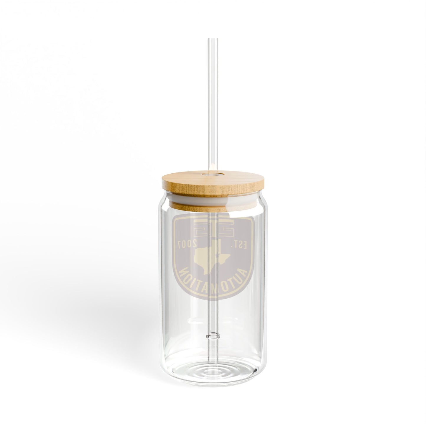 GTG Automation Sipper Glass, 16oz